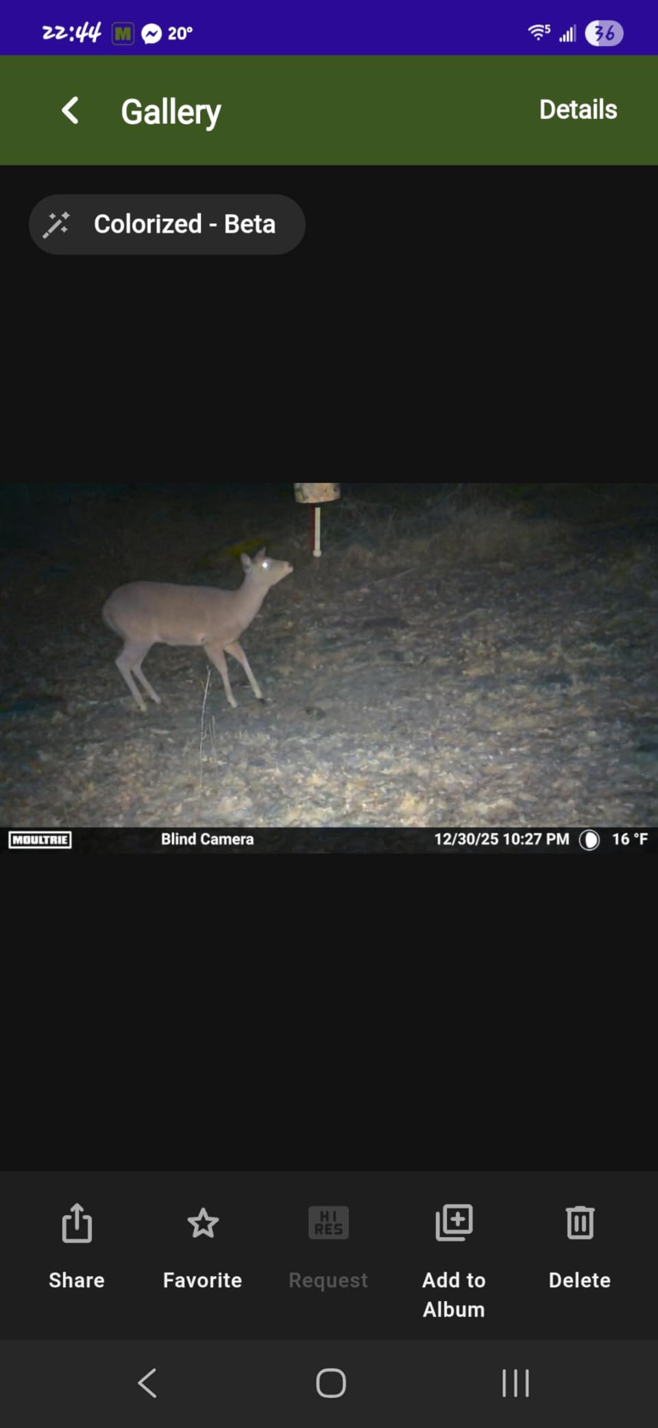 Moultrie Edge Cellular Trail Camera - 33MP, Built-in Memory | Scout from Anywhere, HD photos via Mobile app, 33MP, HD video, multi-carrier, built-in memory, cloud storage customer photo 1
