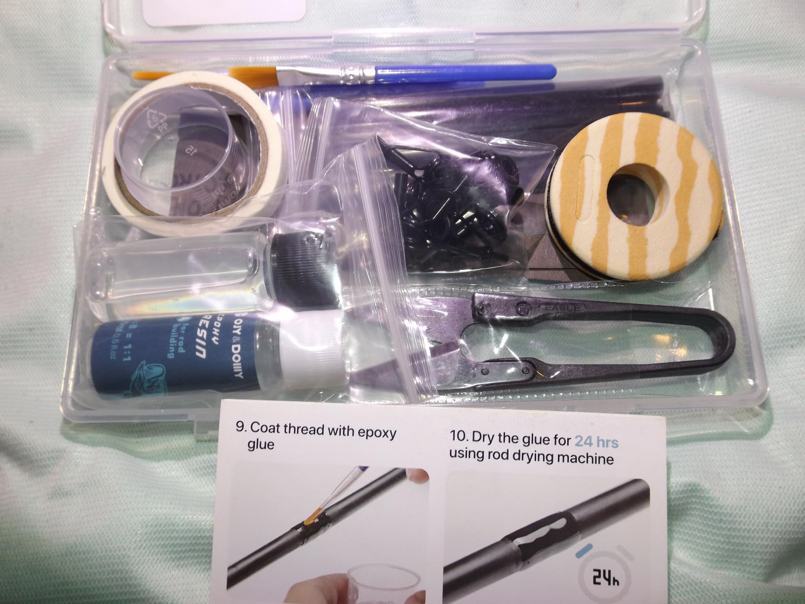 Fishing Rod Repair Complete Kit,Pole&Tip Replacement with Supplies customer photo 1