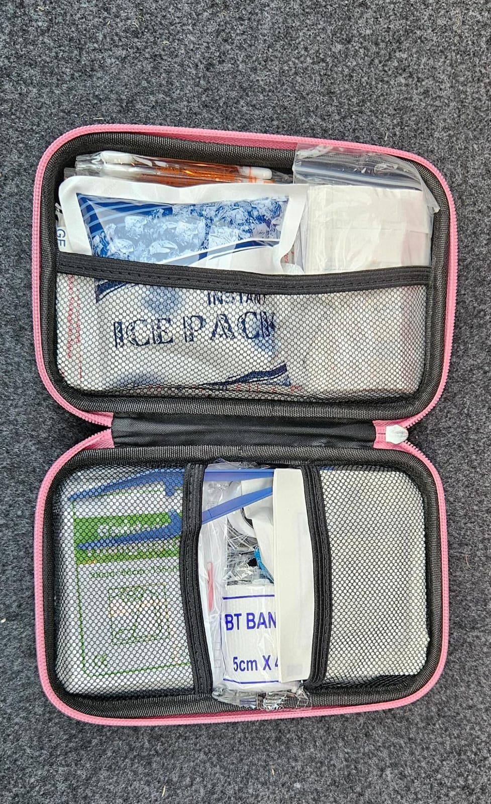 First Aid Kit 276PCS Car Home Camping Essentials Red Emergency Kit AMORNING customer photo 1