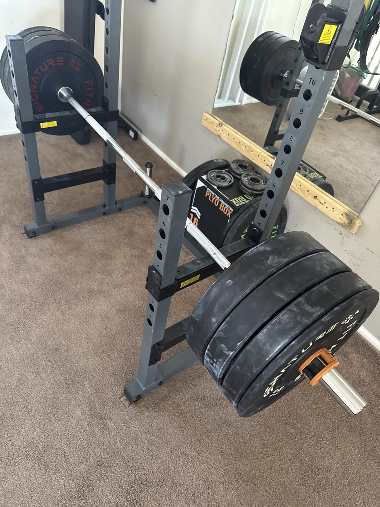 CAP Olympic Barbell, 7ft Strength Training Weight Bar, Multiple Options customer photo 2