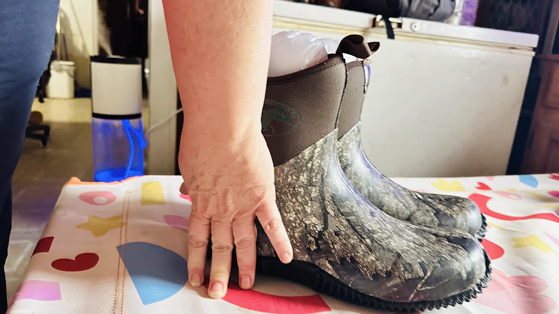 Duck Commander x Countryman Men's Hunting Ankle Boot | Durable Neoprene | Waterproof | Lightweight Camouflage Boots customer photo 1
