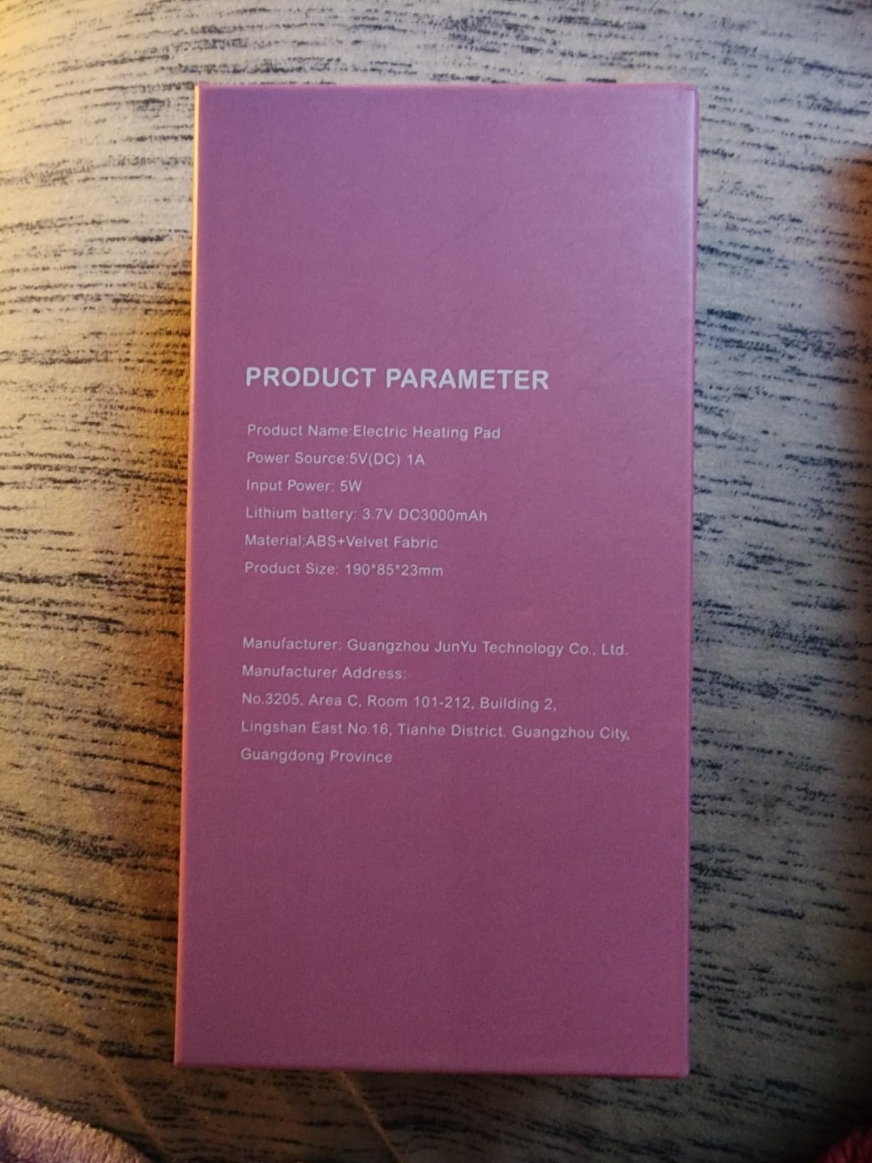 Portable Heating Pad for Period Cramps: 6 Heat Levels and 6 Massage Modes customer photo 1