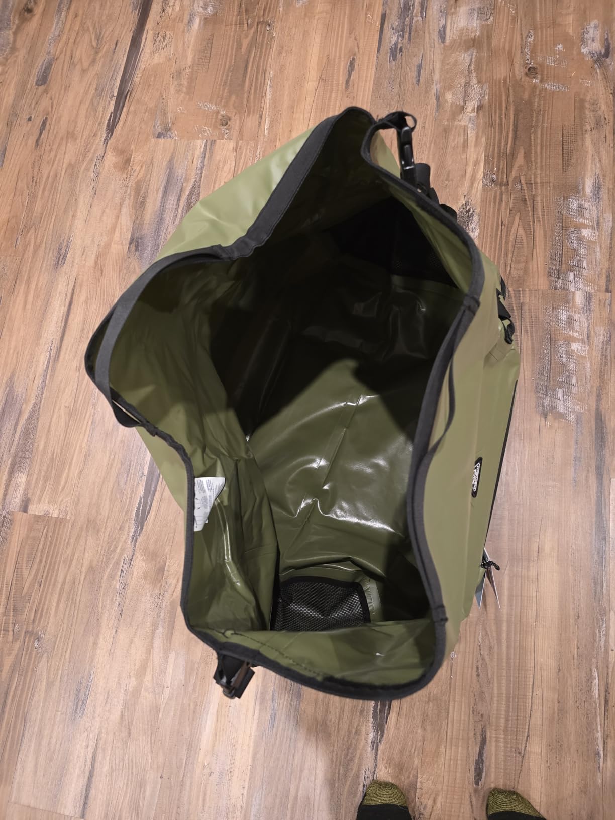 Haimont IPX7 Waterproof Roll-Top Dry Duffel Backpack Bag | 60L/90L Sizes, 500D Tarpaulin, Welded Seams, Mesh Pockets, Boating, Kayaking & Camping customer photo 2