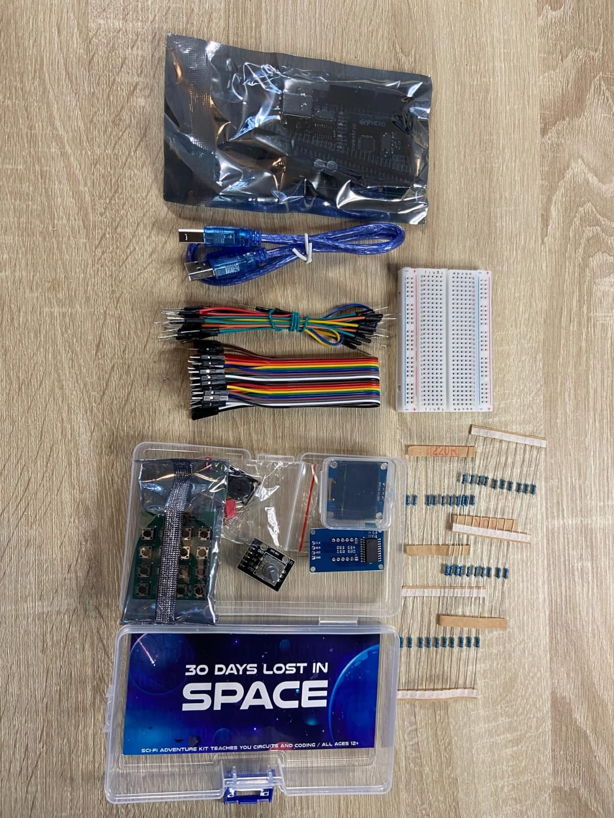 Adventure Kit: 30 Days Lost in Space | Premium STEM Coding Course for Adults & Teens | Robotics & Engineering Projects with Expert Teachers | Arduino IDE Compatible Kit customer photo 1