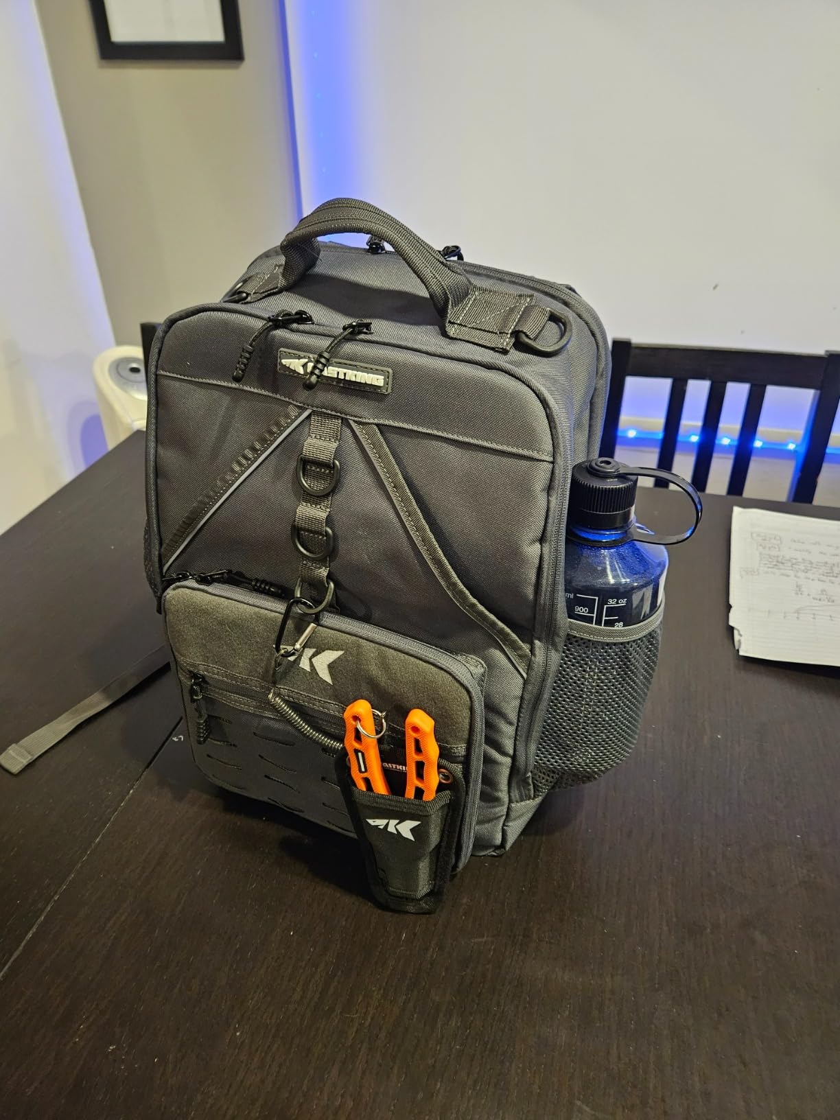 KastKing KarryAll Fishing Backpack with Rod Holder 4 Tackle Boxes, 40/26L customer photo 1