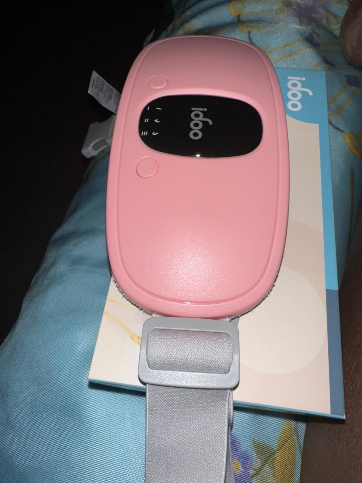 iDOO Cordless Heating Pad for Menstrual Cramps, Lightweight & Portable customer photo 2
