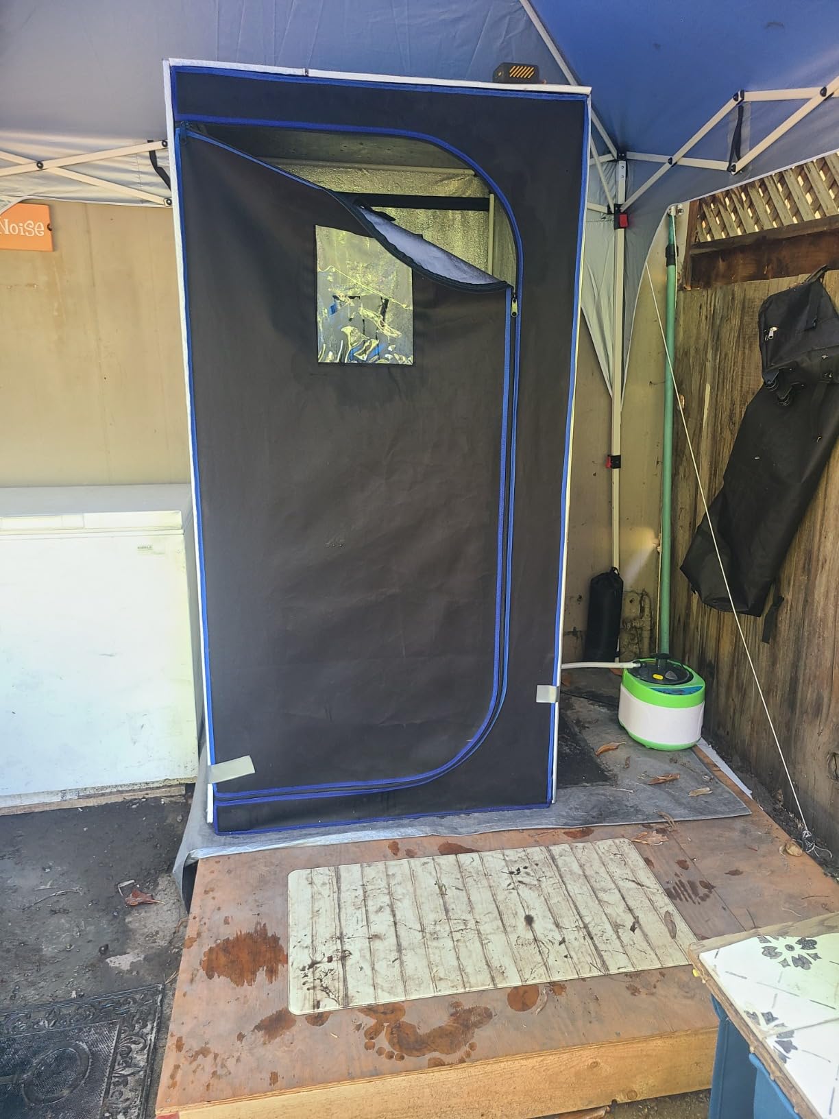 SereneLife Portable Sauna for Home, 2 Person Steam Sauna Tent with 4L Steamer, 2 Folding Sauna Chairs, Remote Control in-Home Spa, 6' x 4' customer photo 1