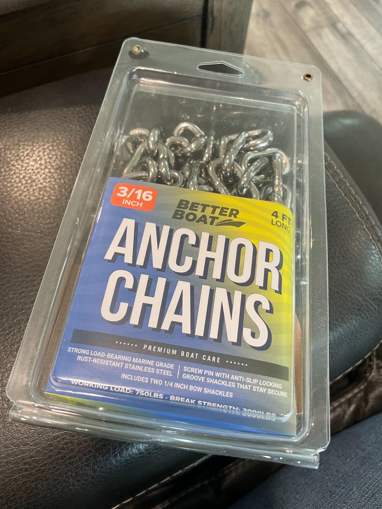 Stainless Steel Anchor Chain, Marine Grade Boat Accessories customer photo 1