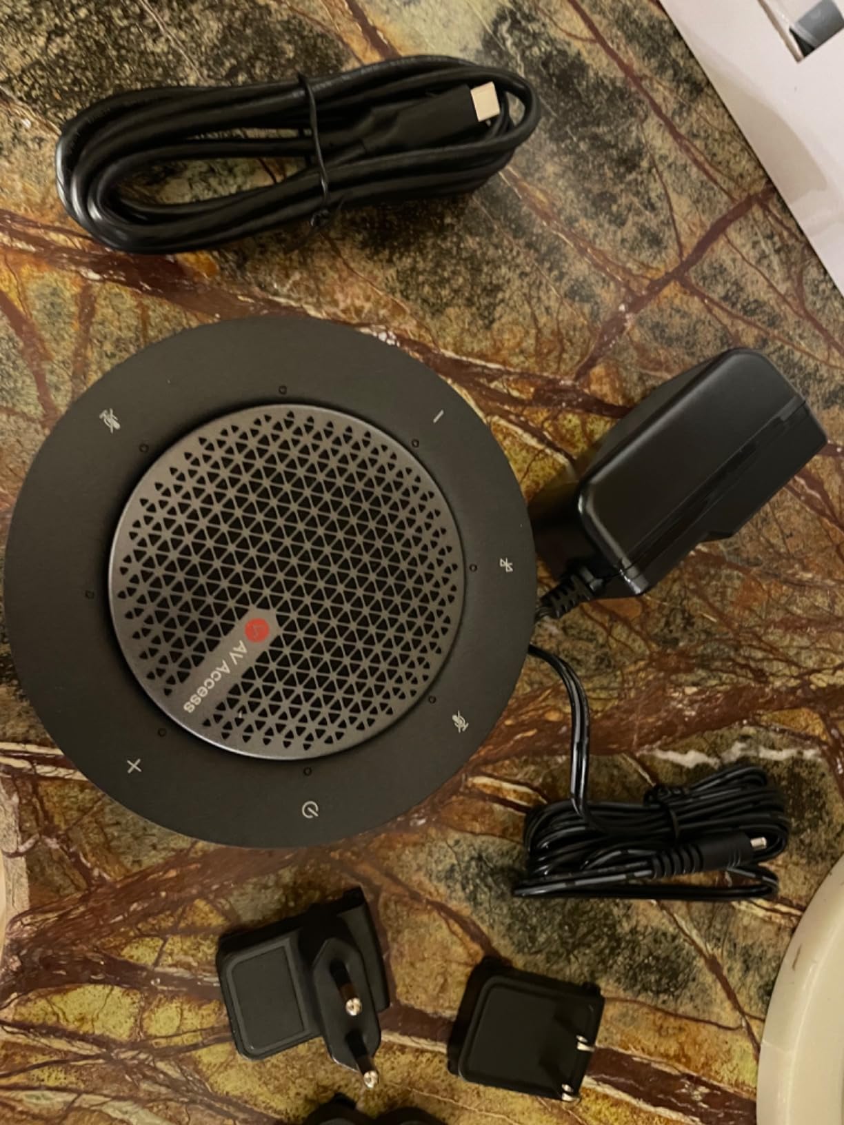 Conference Speaker & Microphone, Daisy Chain upto 9 Units for 50 Attendees customer photo 1