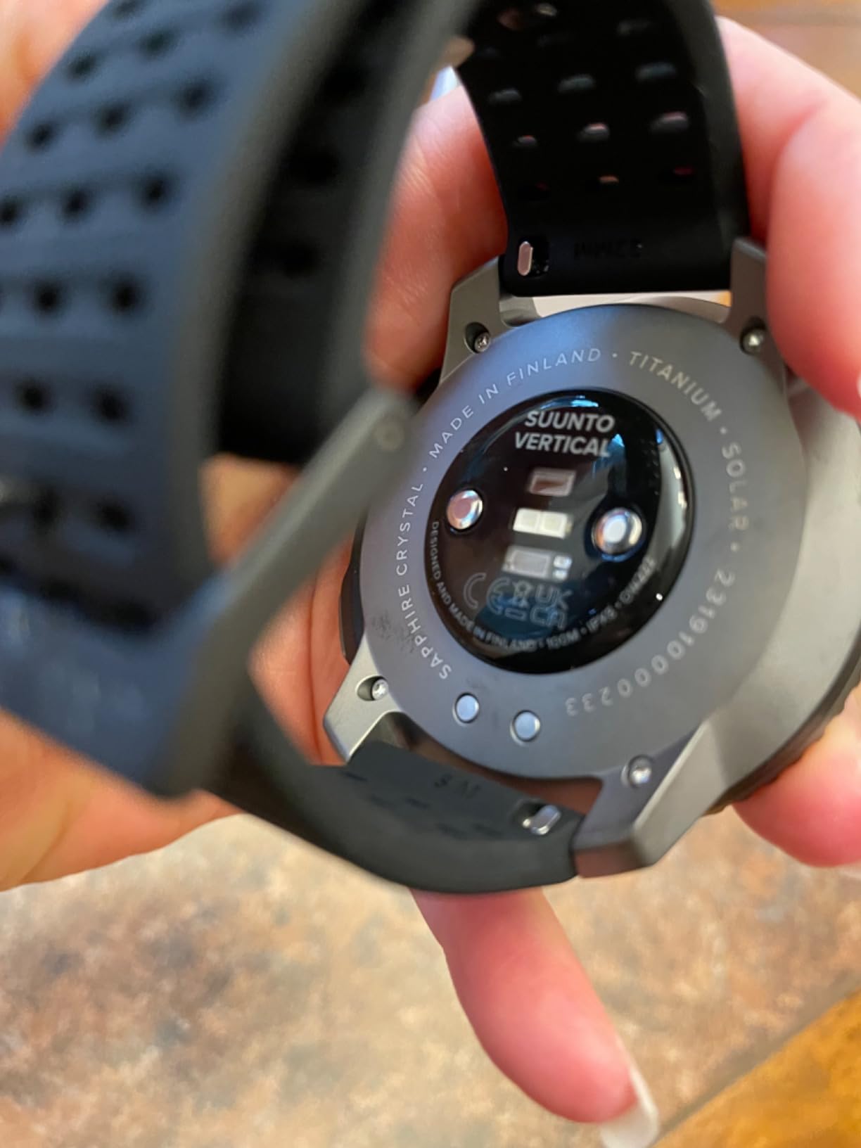 SUUNTO Vertical GPS Sports Watch, Solar Charging 95+ Sports, Sand Ti | Offline Maps, 60-day Battery Life, Dual-Band GNSS, Adventure Watch customer photo 2