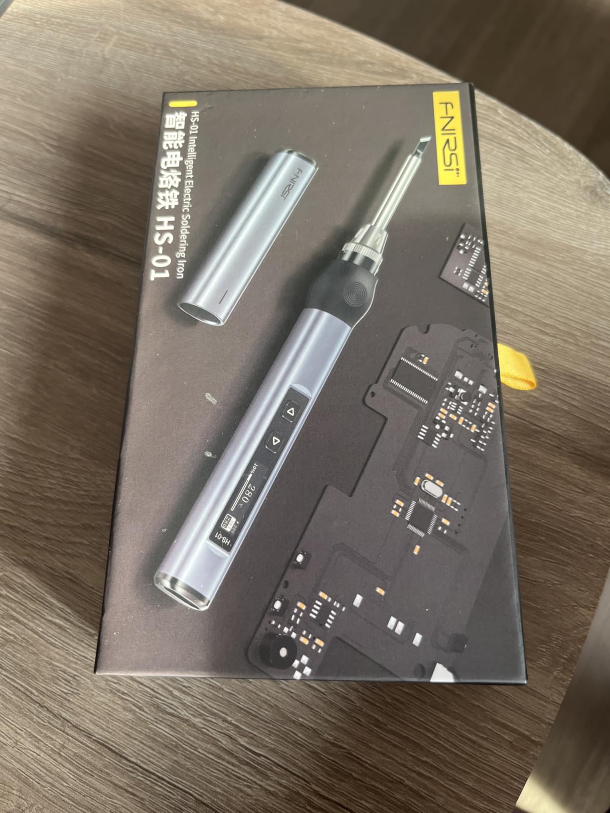 FNIRSI HS01 Soldering Iron Kit DC/PD(96W/65W) 6S Fast Heating customer photo 1