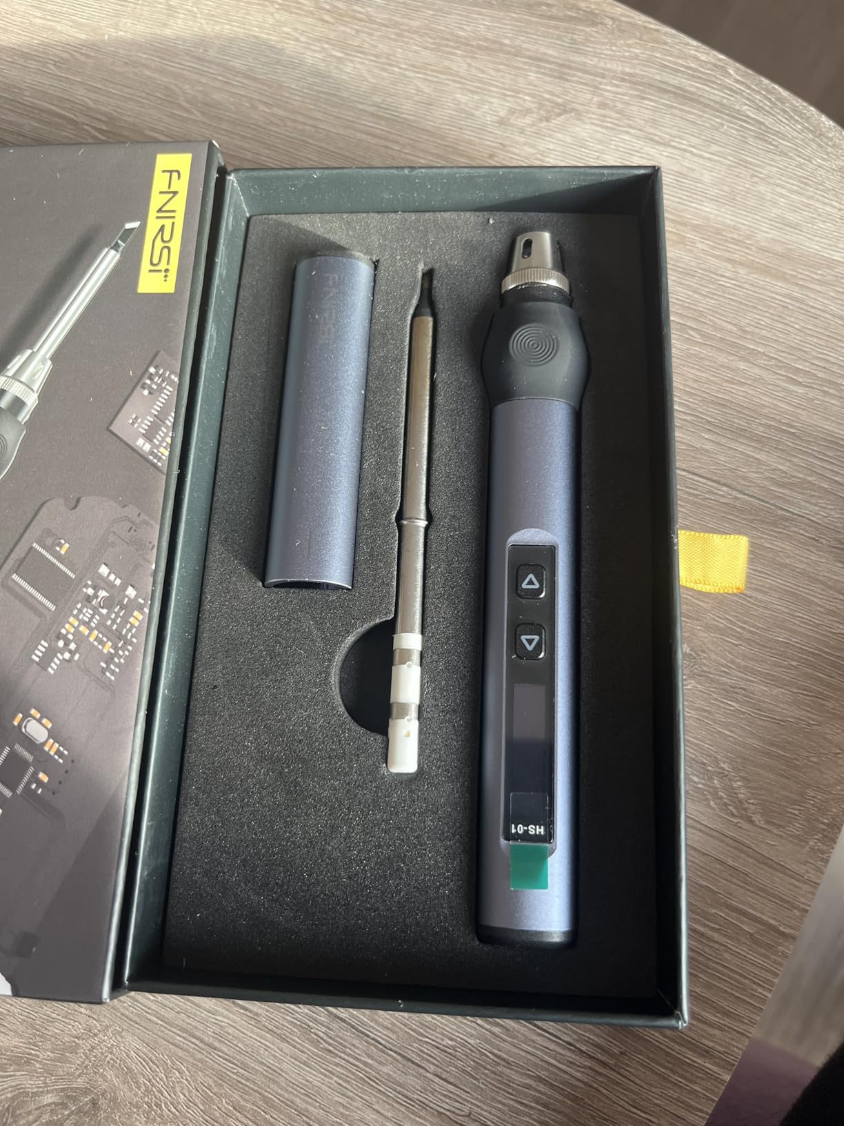 FNIRSI HS01 Soldering Iron Kit DC/PD(96W/65W) 6S Fast Heating customer photo 2