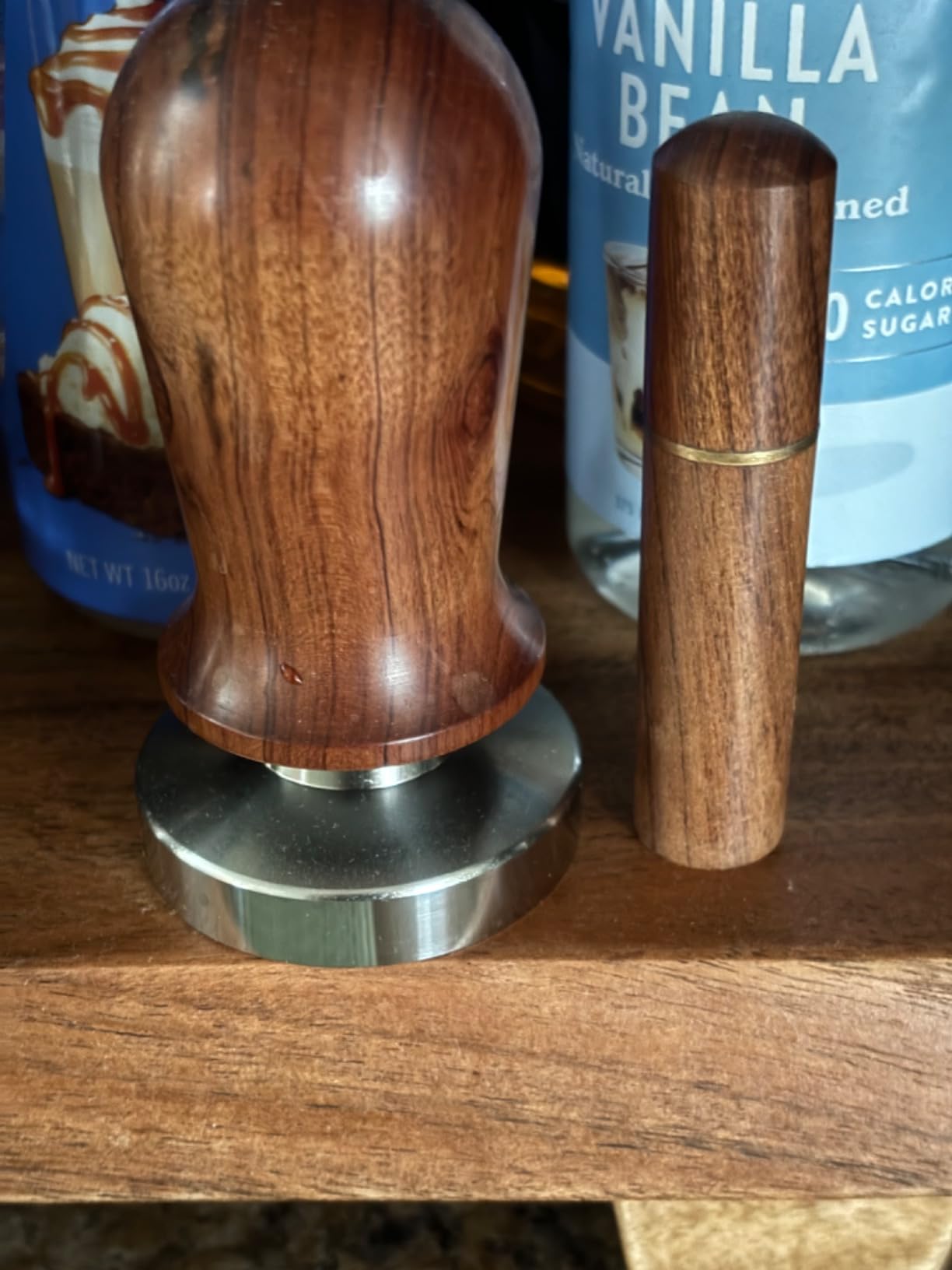 Decdeal 51mm Espresso Tamper and Stirrer Set, Coffee Tamper with Spring Loaded Flat, Stainless Steel Base Coffee Tamper customer photo 1