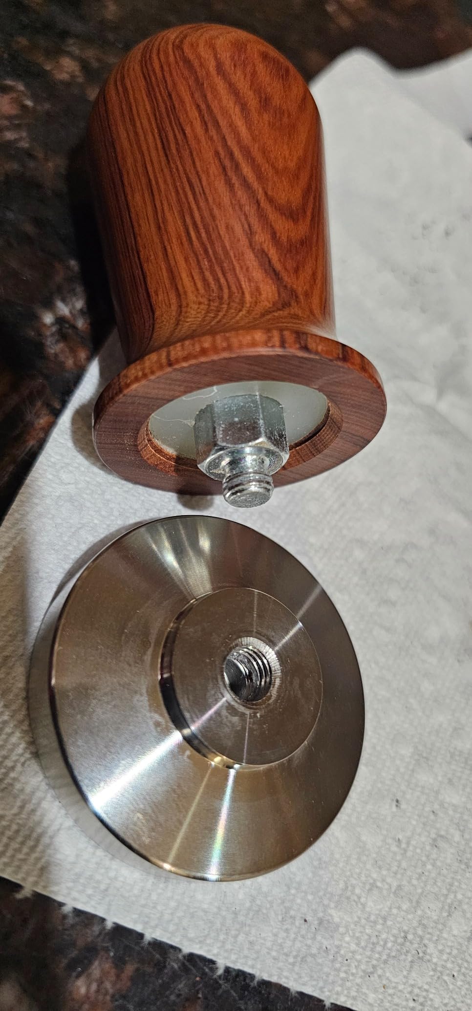 Decdeal 51mm Espresso Tamper and Stirrer Set, Coffee Tamper with Spring Loaded Flat, Stainless Steel Base Coffee Tamper customer photo 2