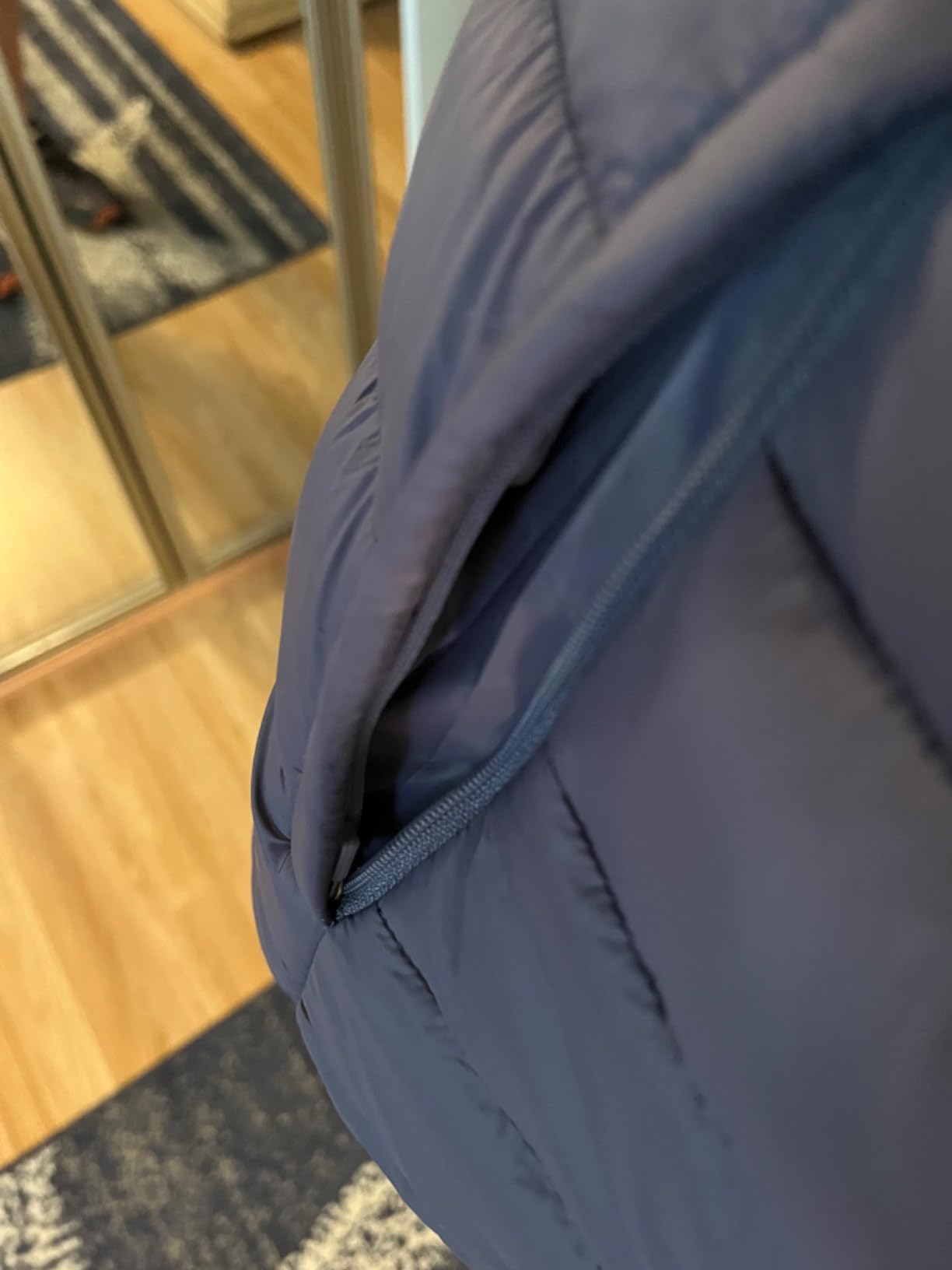 MAGCOMSEN Men's Puffer Jacket Lightweight Warm Winter Coats Water Repellent Windproof Insulated Jacket customer photo 1