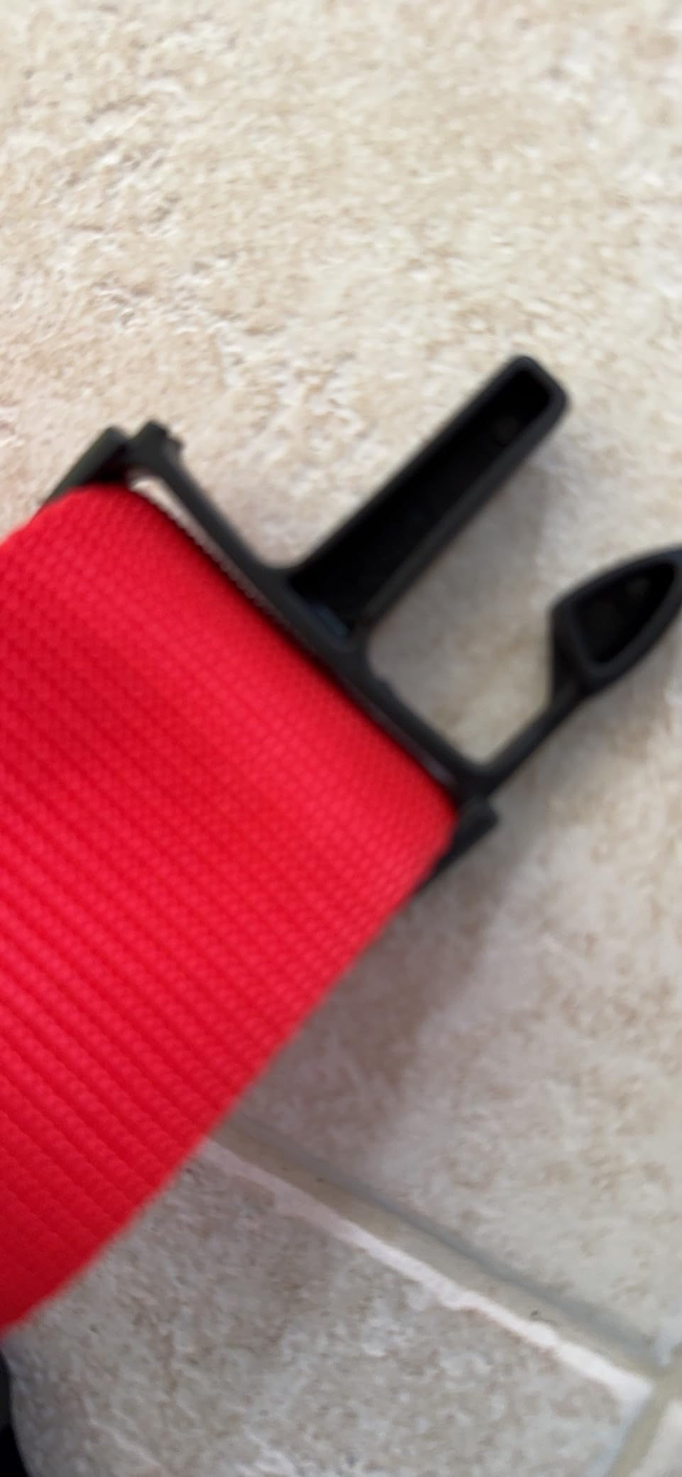 2 Pack Suitcase Straps, Bright Color Adjustable Luggage Belts, TSA Approved (Black) customer photo 2