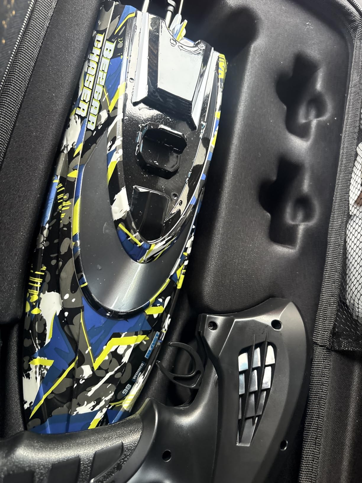 BEZGAR TX123 Remote Control Boats - Fast Speed RC Boat 32+ KPH with Suitcase customer photo 2