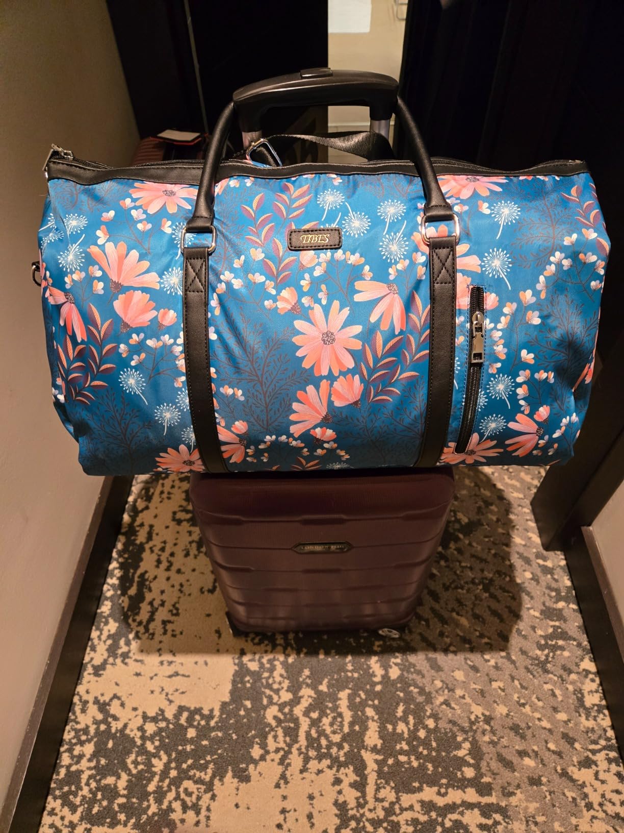 Convertible 2-in-1 Garment Bags for Travel with Waterproof Shoe Compartment customer photo 2