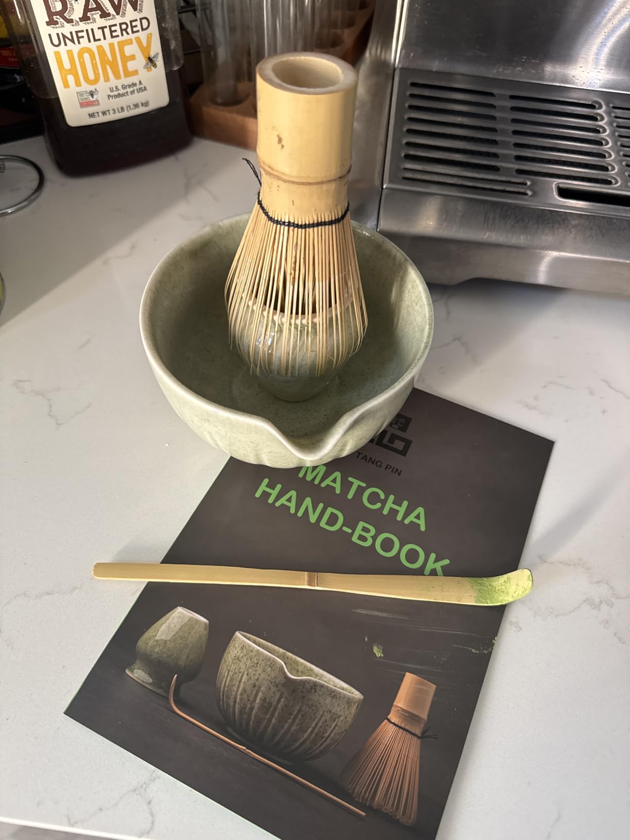 TANG PIN Matcha Set - Match Bowl and Whisk, 15 OZ Matcha Whisk Set customer photo 1