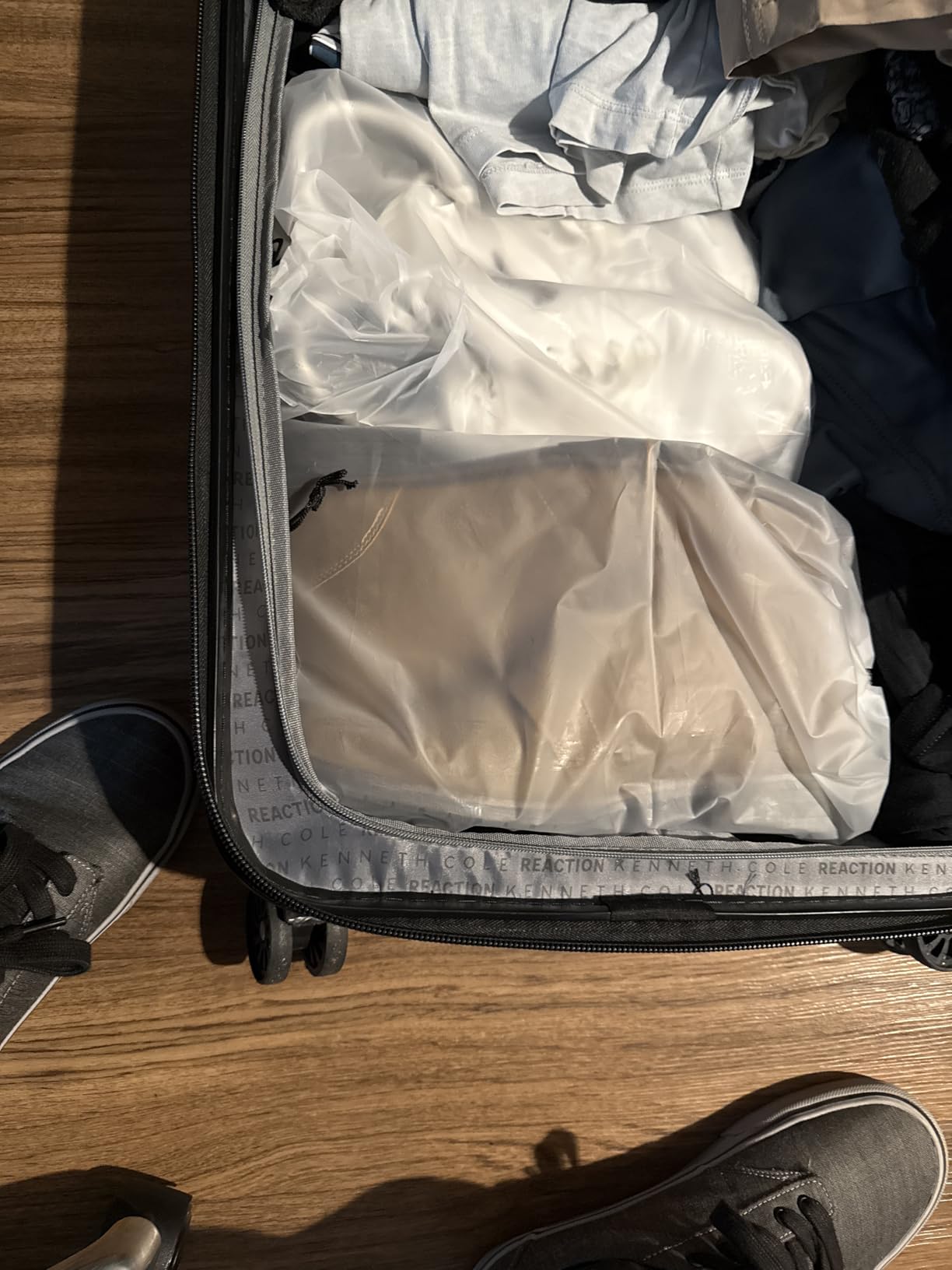 Clear Shoe Bags for Travel 5 PCS, Drawstring Travel Shoe Bags for Packing customer photo 1