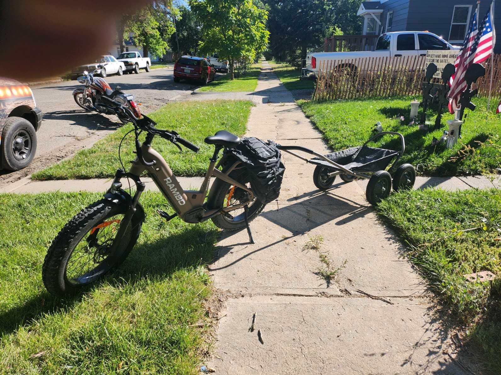 Hawk Crawler 500 lb All-Terrain Deer & Game Recovery Cart, Flat Dark Earth customer photo 2