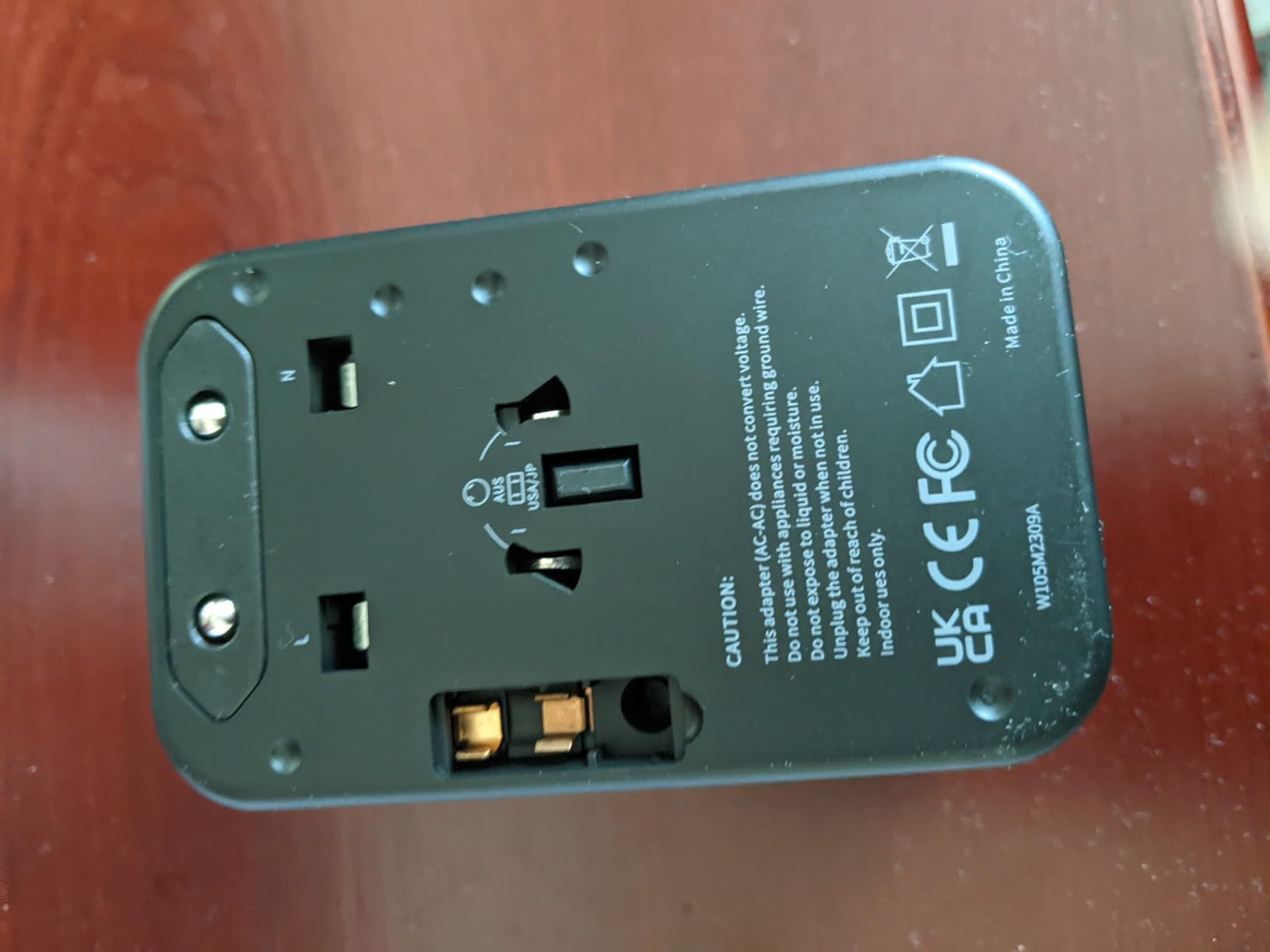 EPICKA 75W GaN PD Universal Travel Adapter, 3USB-C/2USB-A | International Power Adapter for EU/US/UK/AU, Fast Charging for Multi-Device Travel, TA-105 Max, Black customer photo 1