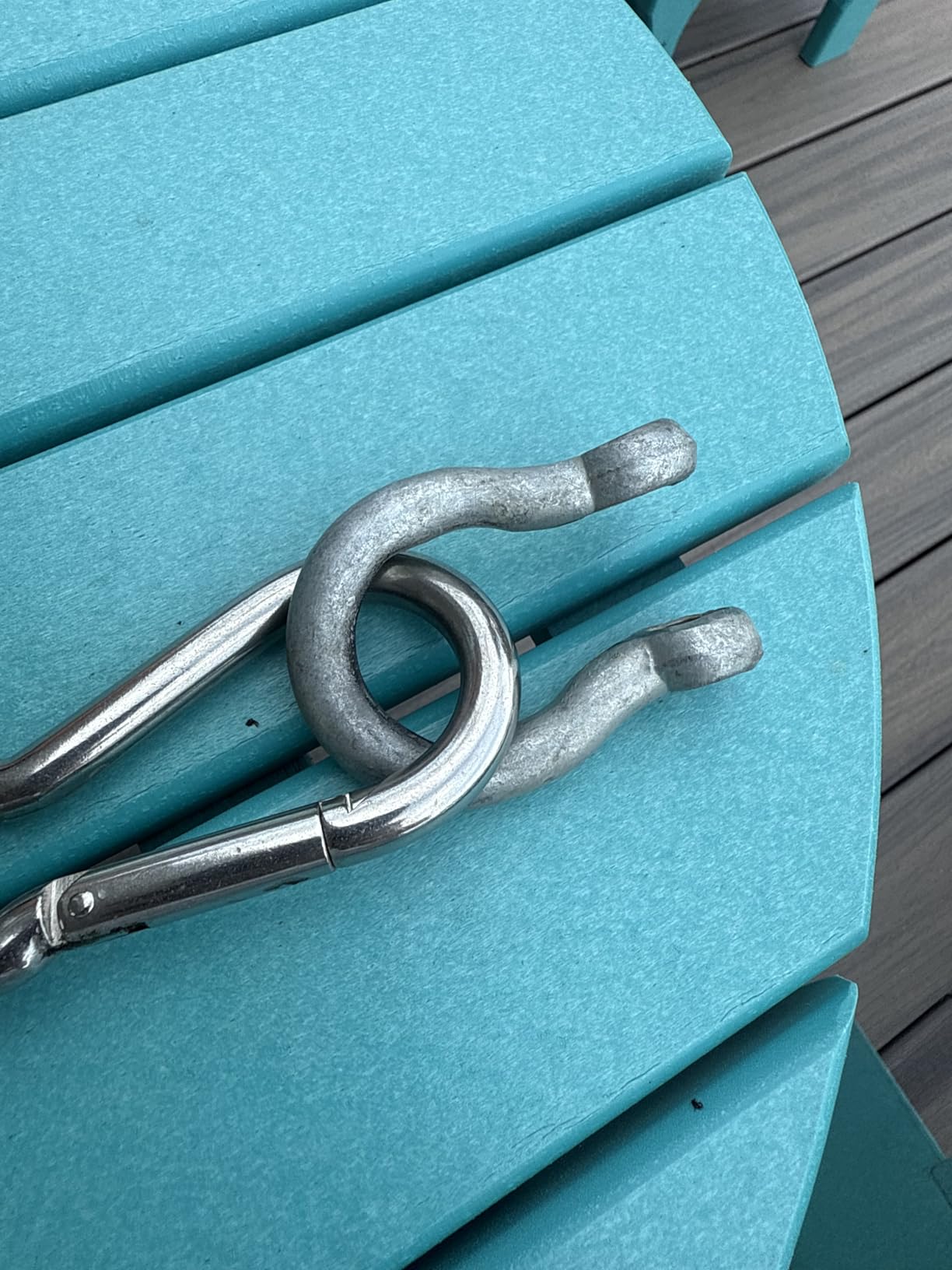 River Anchor 8 lb for Kayaks Canoes Dinghies and Jet Skis, Vinyl Coated customer photo 2