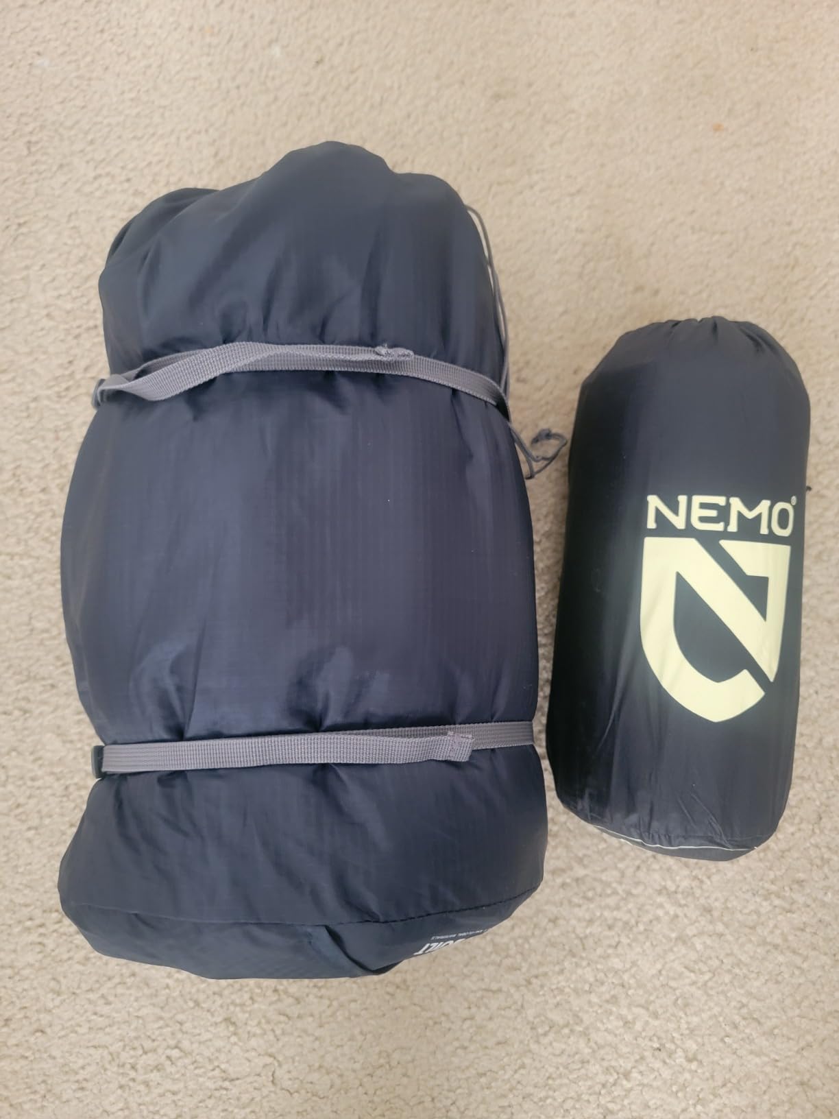 NEMO Equipment Tensor Extreme Sleeping Pad-Black/Birch Bud/Citron-Long Wide customer photo 1