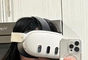 Meta Quest Elite Strap - Works with Meta Quest 3/3S - Ergonomic Fit | Ergonomic VR headset support with adjustable fit dial and flexible silicone cradle for stability and comfort customer photo 2