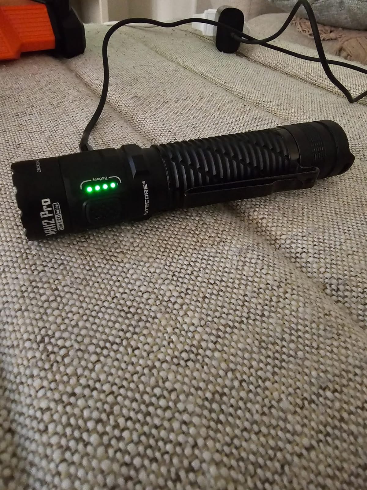 Nitecore MH12 Pro Tactical Flashlight, 3300 Lumen high Lumen USB-C Rechargeable Long Throw Compact EDC Duty Light with Holster and Lumentac Organizer customer photo 2