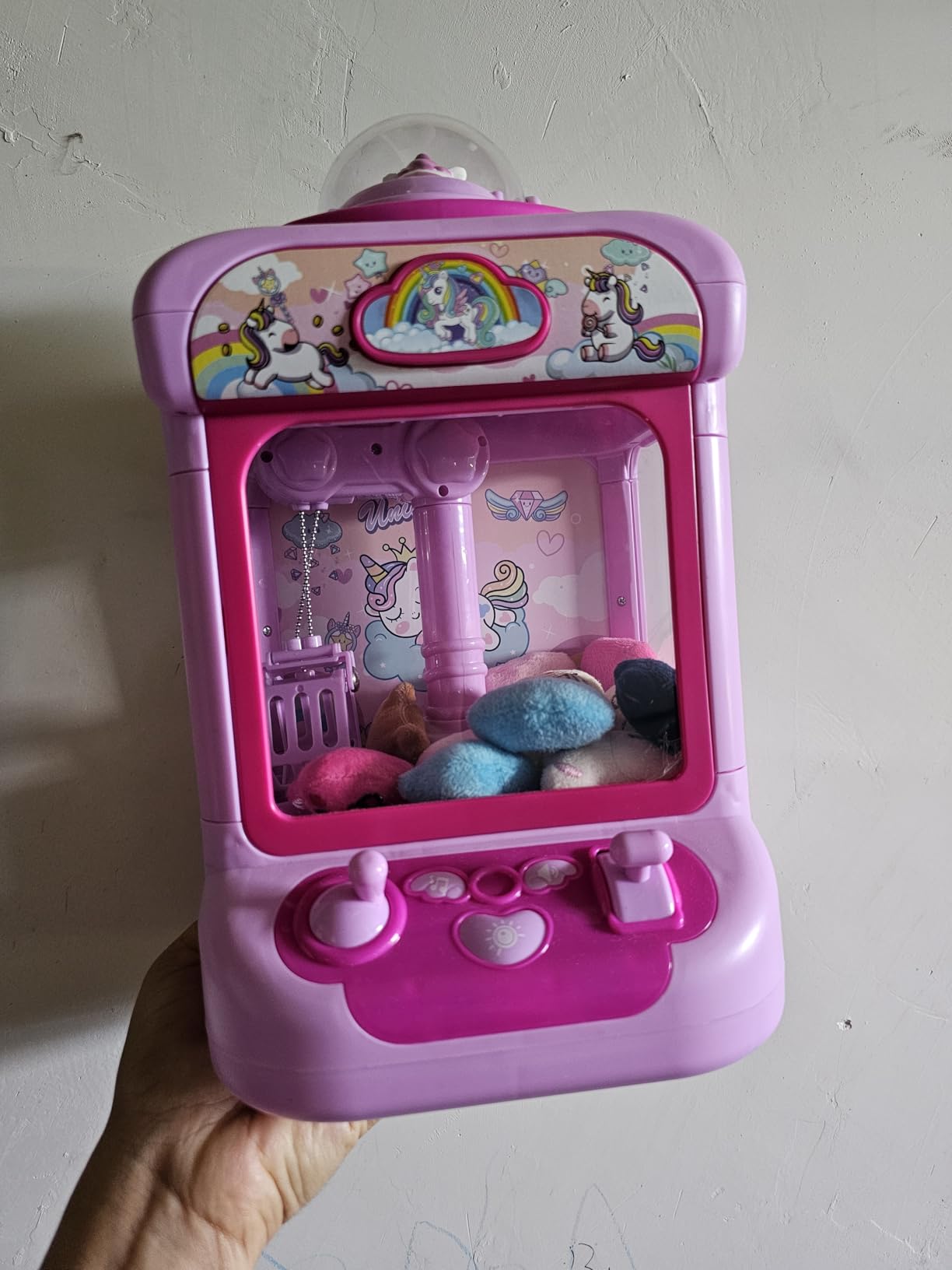 Marlrin Claw Machine for Kids, Mini Vending Machine Girls Unicorn Toys customer photo 1