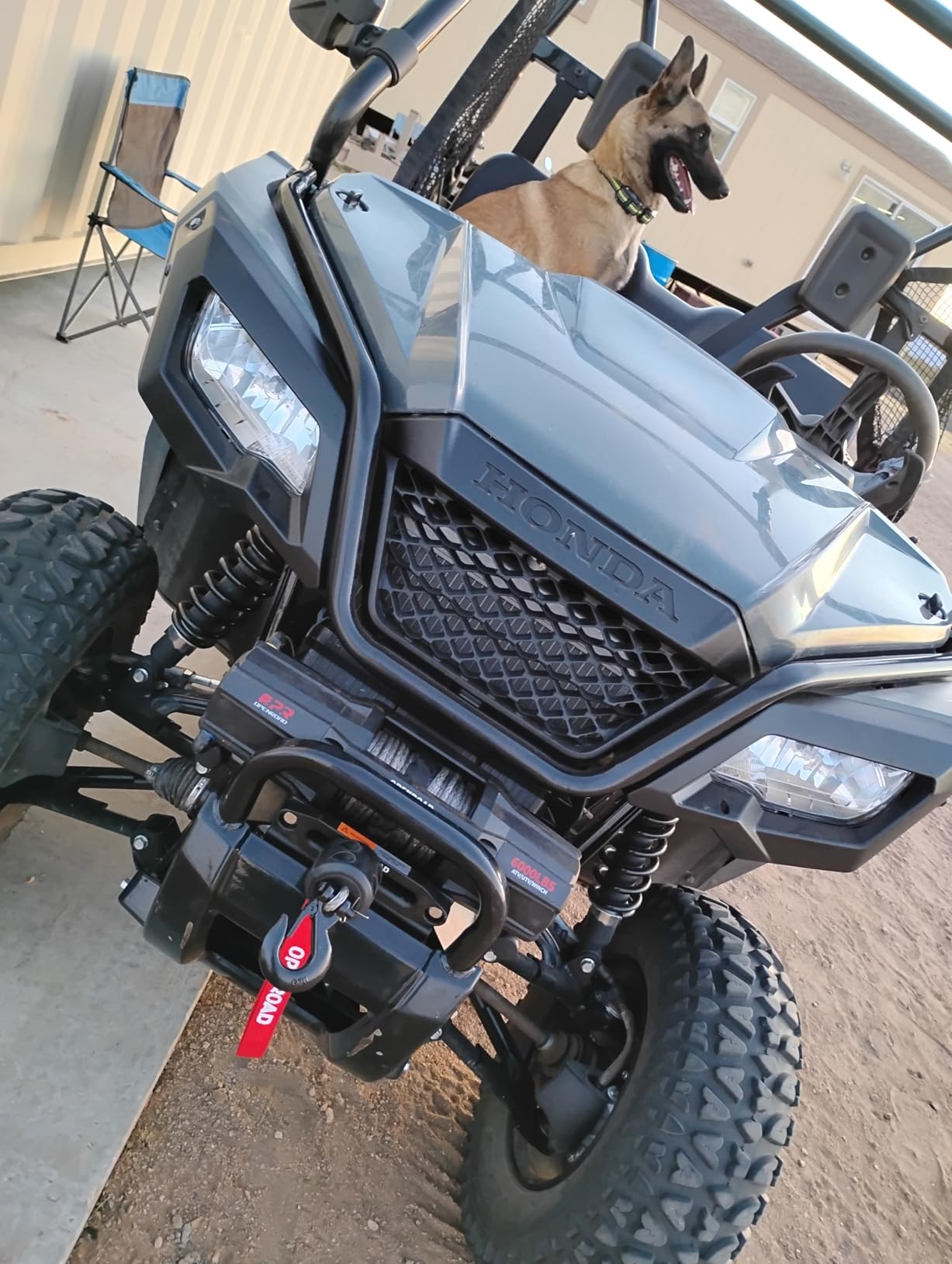 OPENROAD 4500 lb ATV/UTV Winch,12V Towing Off-Road Electric UTV Winch with 1/4