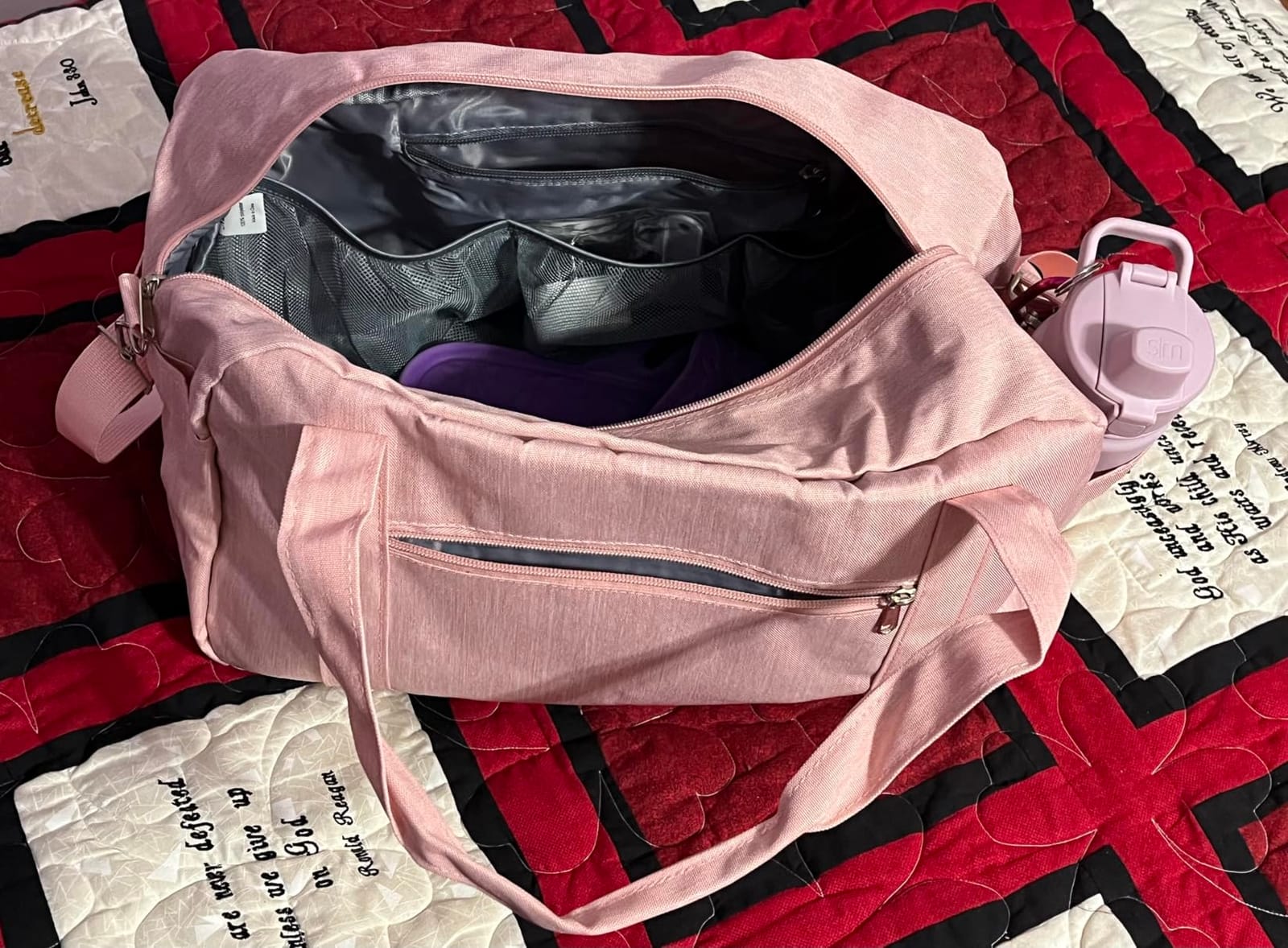 Narwey Carry on Duffle Bag Underseat for Airplane, Personal Item Travel Bag customer photo 1
