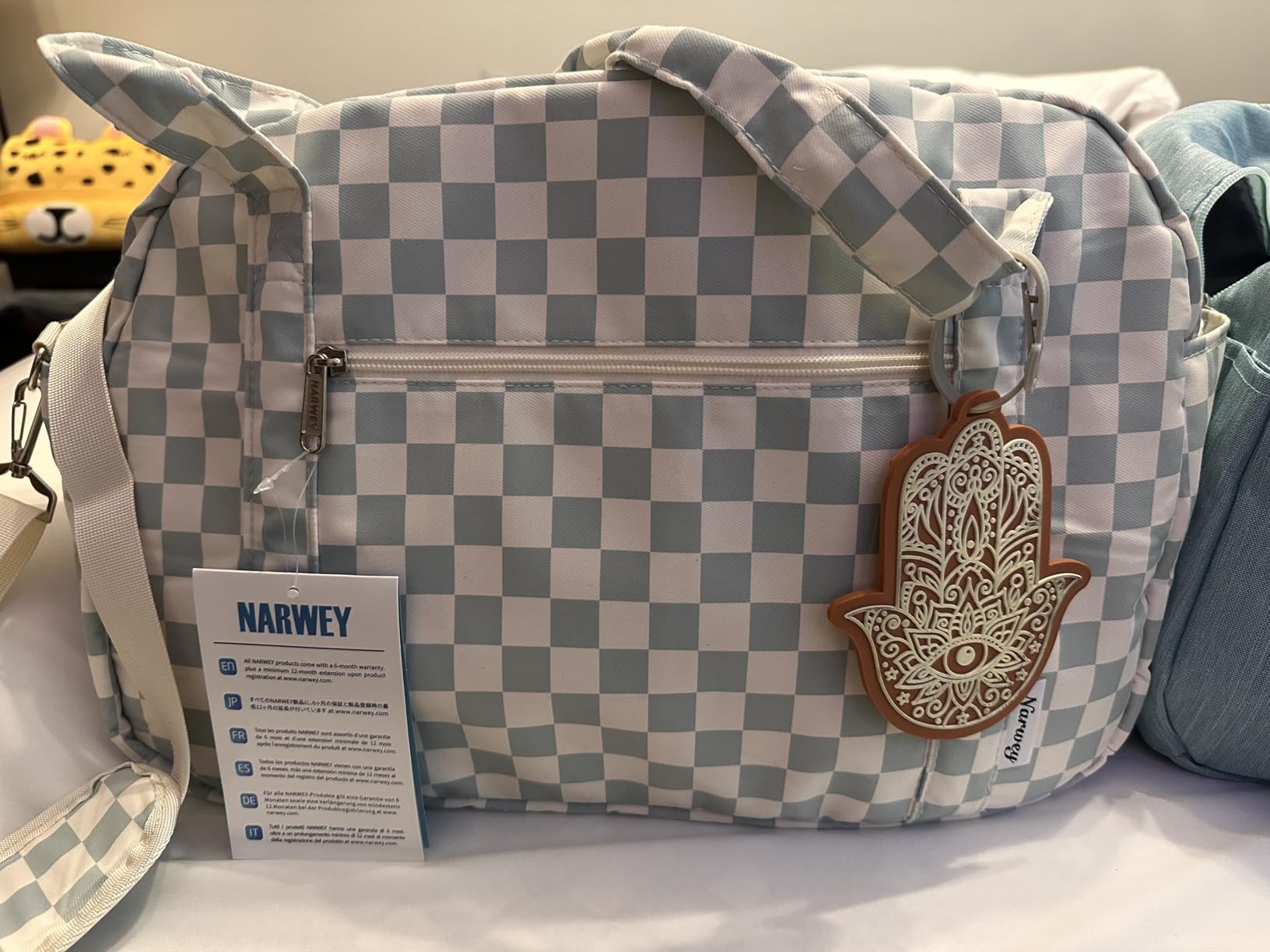 Narwey Carry on Duffle Bag Underseat for Airplane, Personal Item Travel Bag customer photo 1