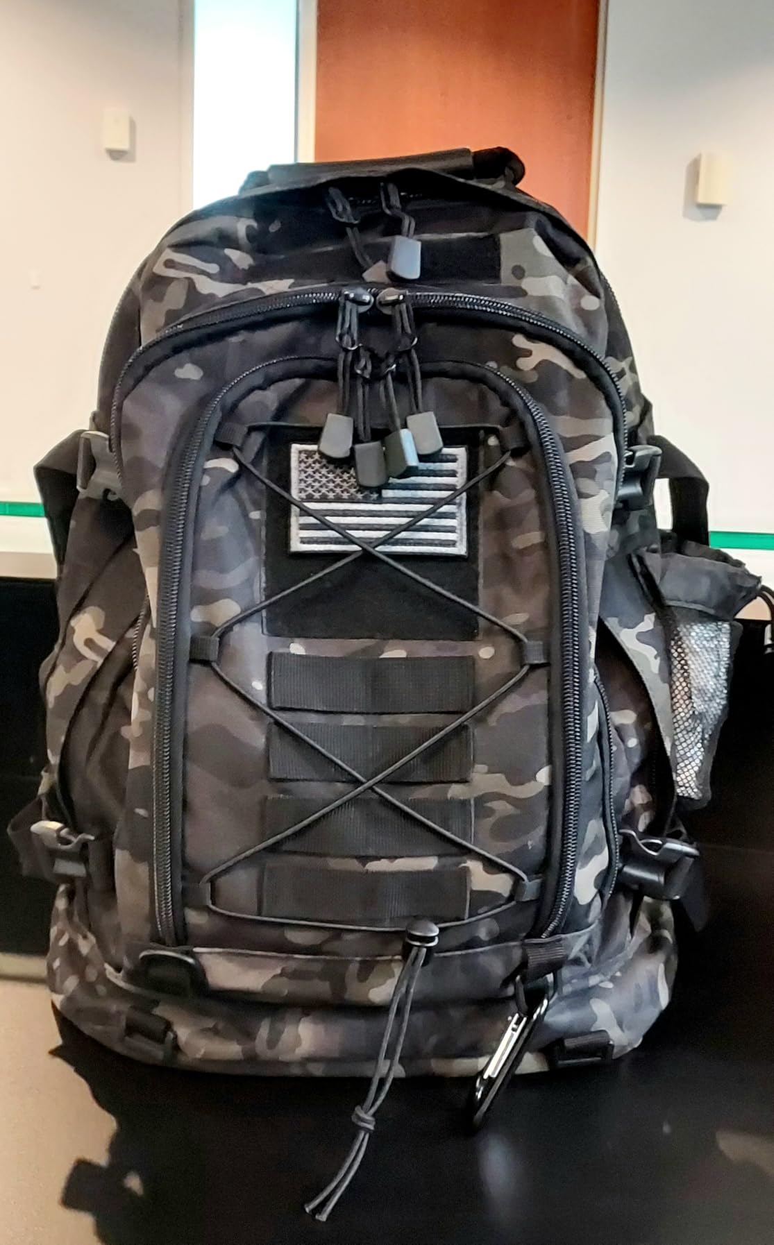 Miramrax Tactical Backpack Military Army Daypack - Assault Pack for Men Molle Backpacks Bug Out Bag 3 Day Pack for Hiking Camping Travel Hunting Rucksack Trekking Black customer photo 2