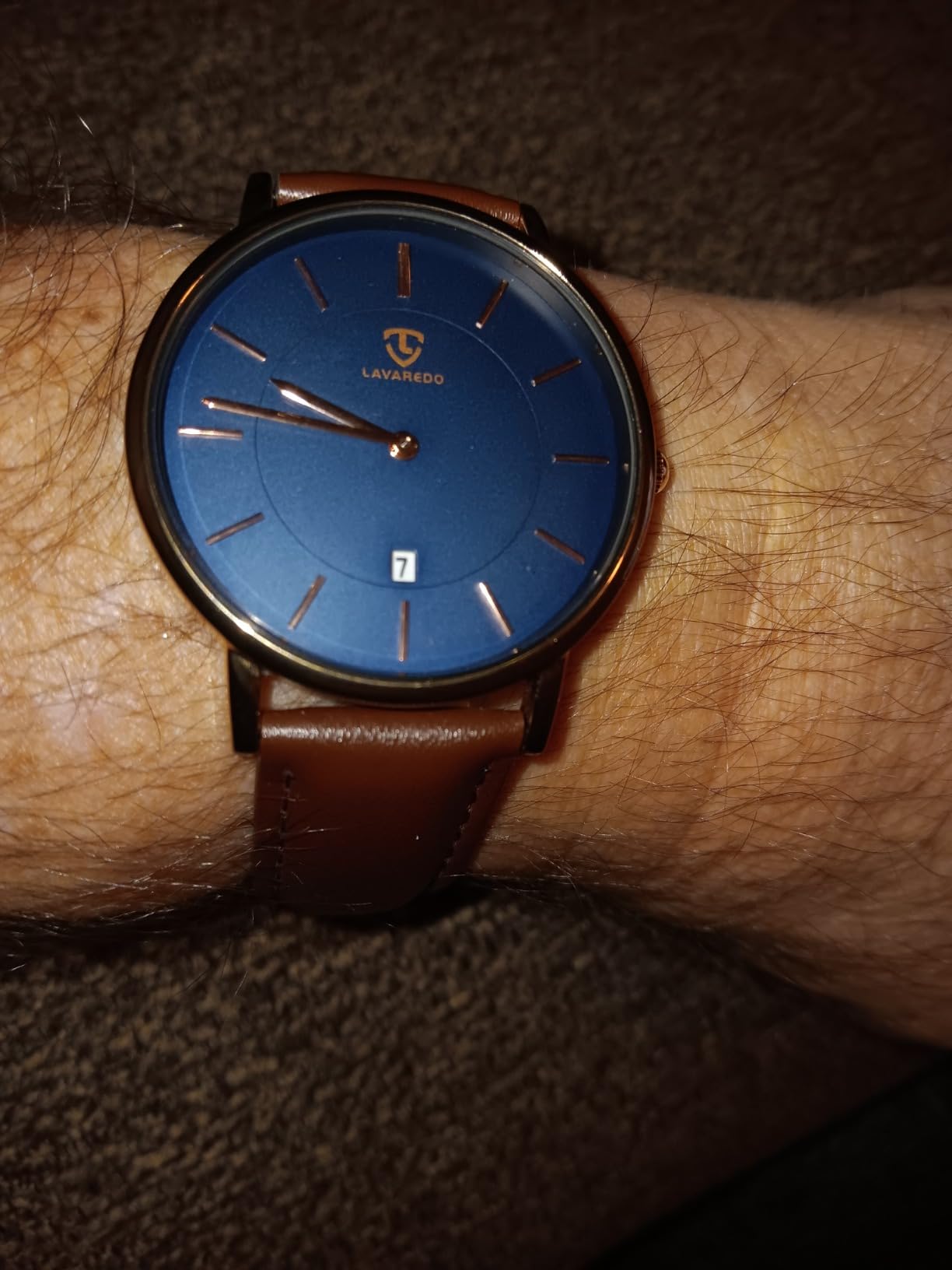 BEN NEVIS Watch, Mens Watch, Minimalist Fashion Simple Wrist Watch Analog Date with Leather Strap customer photo 1