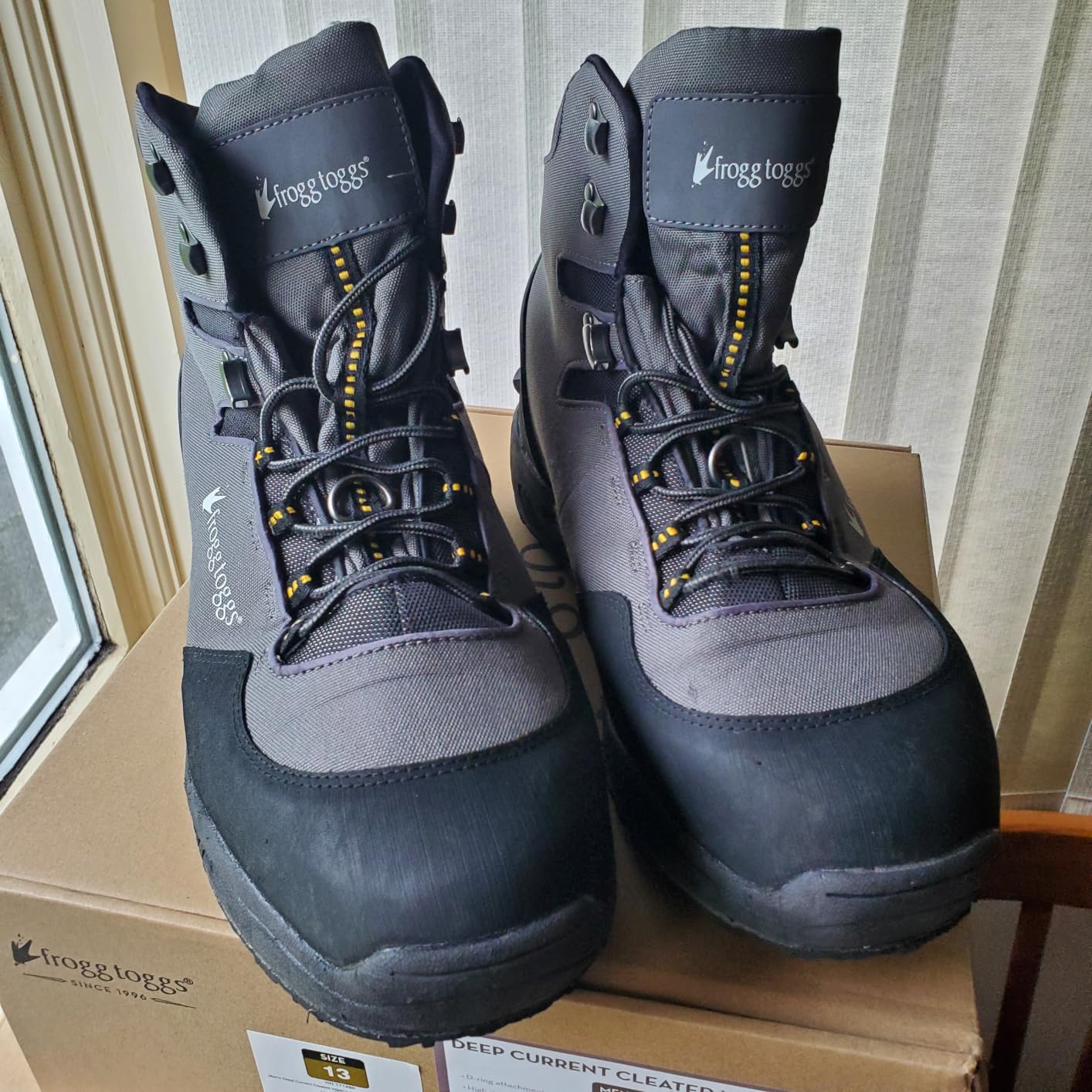 FROGG TOGGS Men's Deep Current Durable Wading Boot customer photo 1