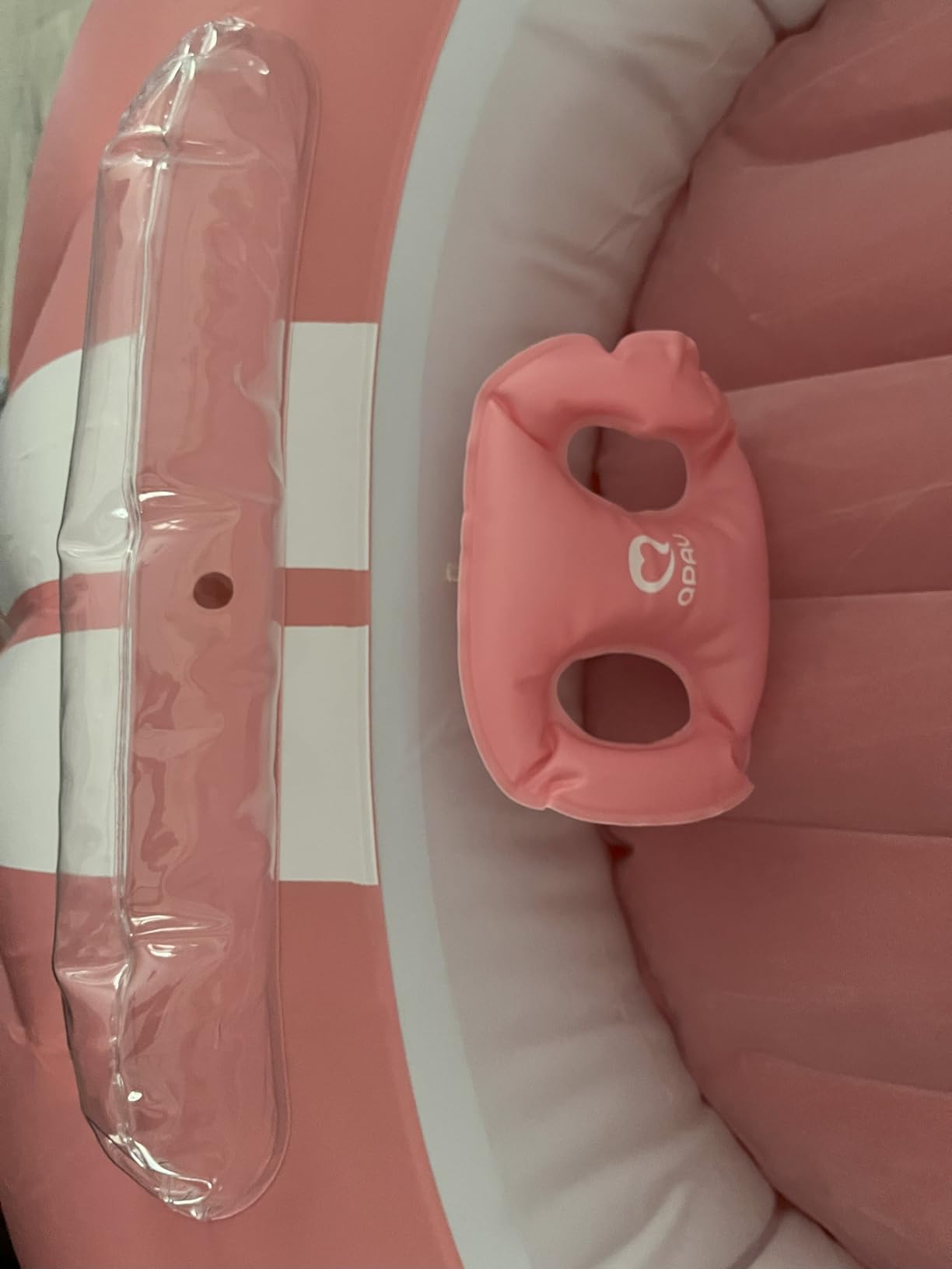 QPAU Inflatable Toddler Travel Bed with Fast Electric Pump, Racing Car customer photo 1
