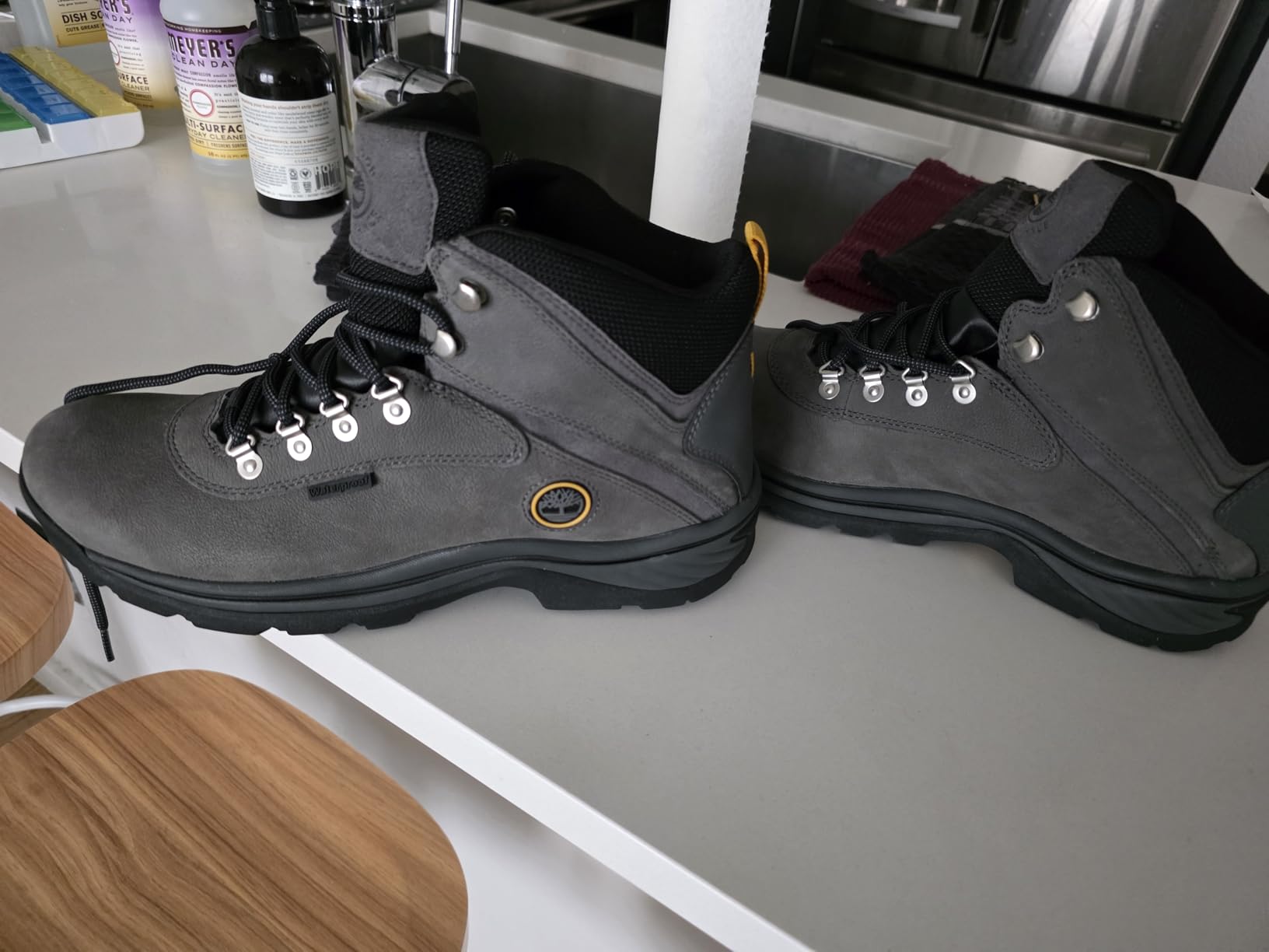 Timberland Men's White Ledge Mid Waterproof Hiking Boots customer photo 1