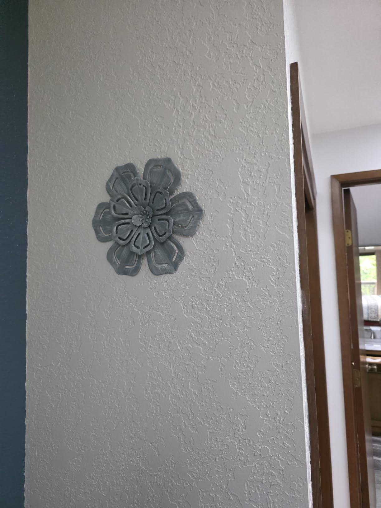hogardeck Metal Flower Wall Decor, 2 PCS 11