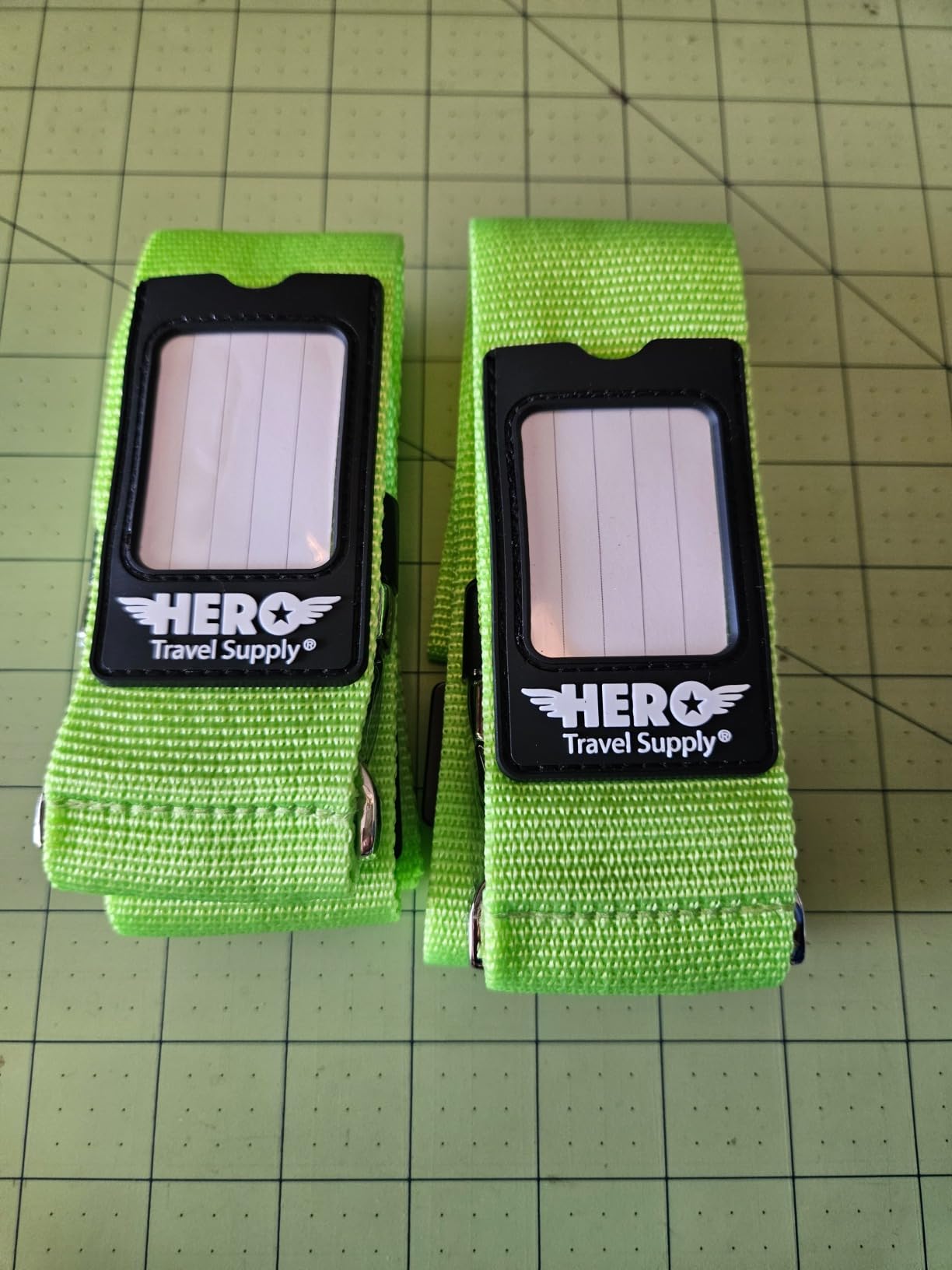 Hero Luggage Straps for Suitcases (2-Pack), Heavy-Duty Adjustable Bag Belts customer photo 1