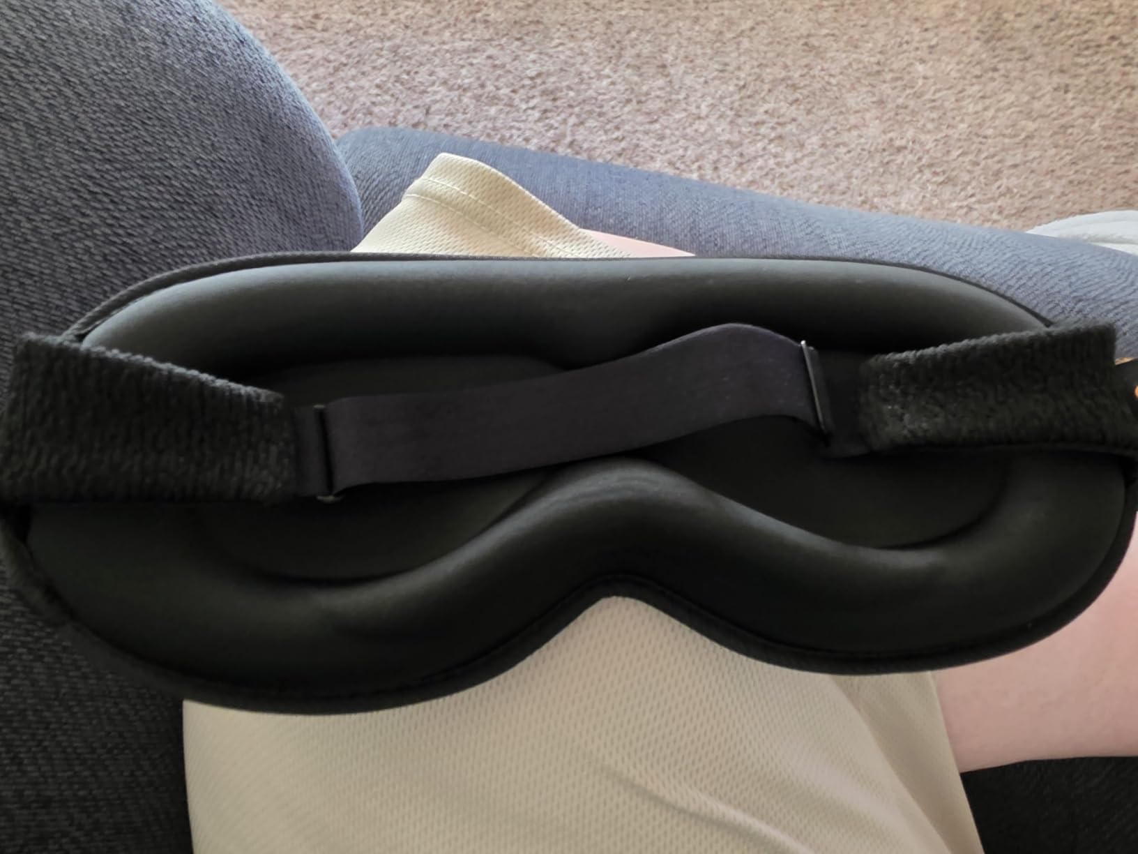 Gritin 100% Blackout Sleep Eye Mask for Women Men, Zero Pressure Sleep Mask customer photo 2