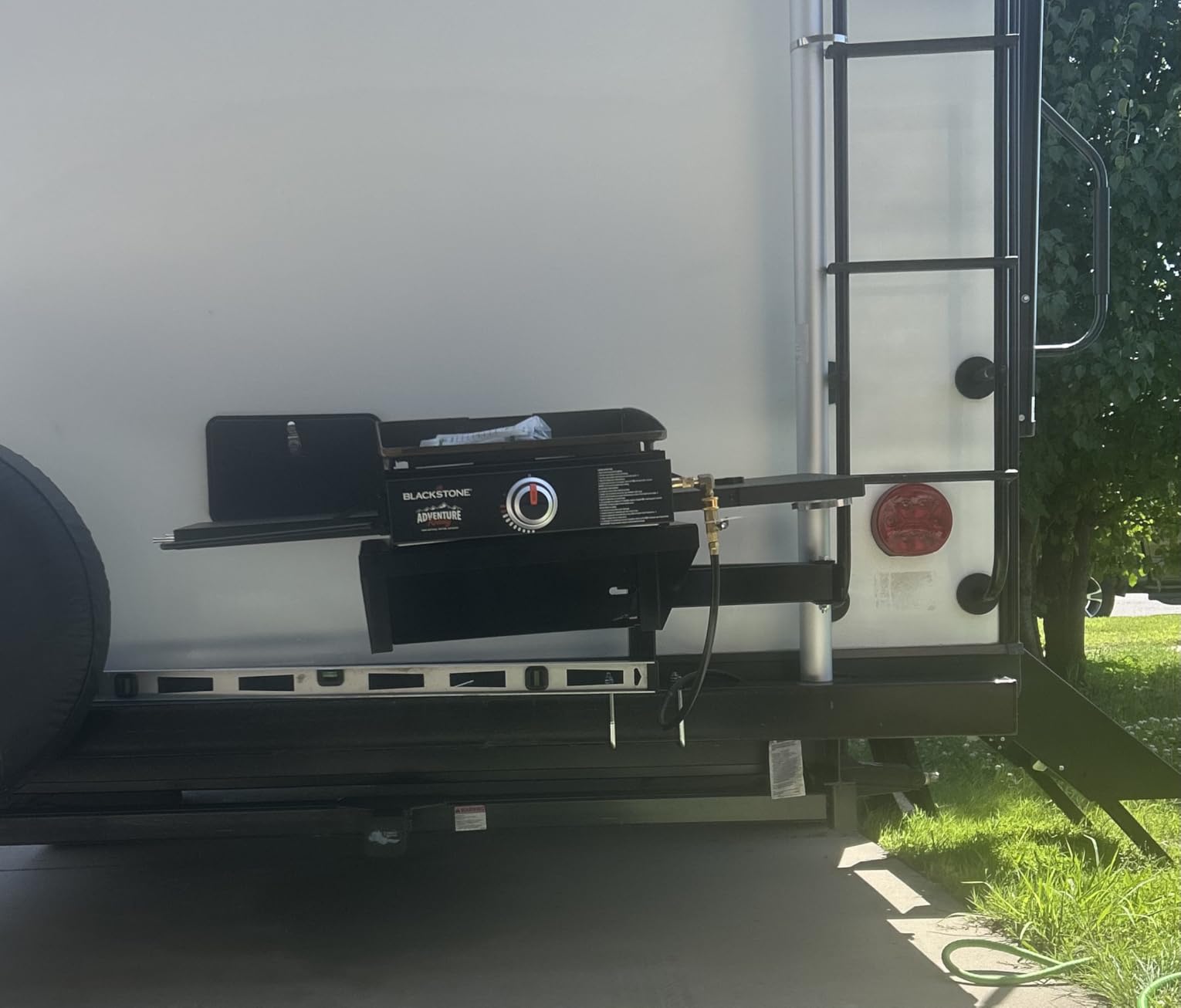 KUAFU RV Bumper Grill Mount Swing Arm Universal for RVs Campers Trailers customer photo 2
