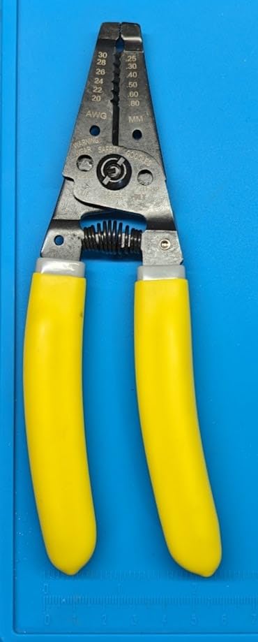 KATA 7 Inch Precision Wire Stripper, 20-32 AWG Tool for Electronics DIY customer photo 1