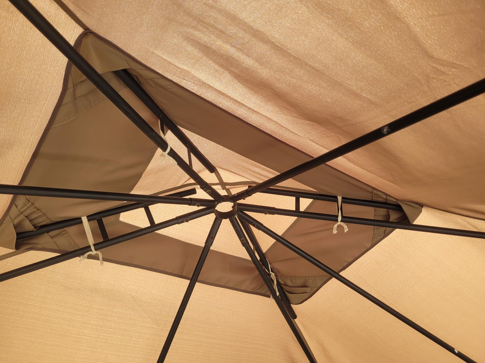 Grill Gazebo Canopy Replacement, 5 x 8 Ft, Khaki customer photo 2