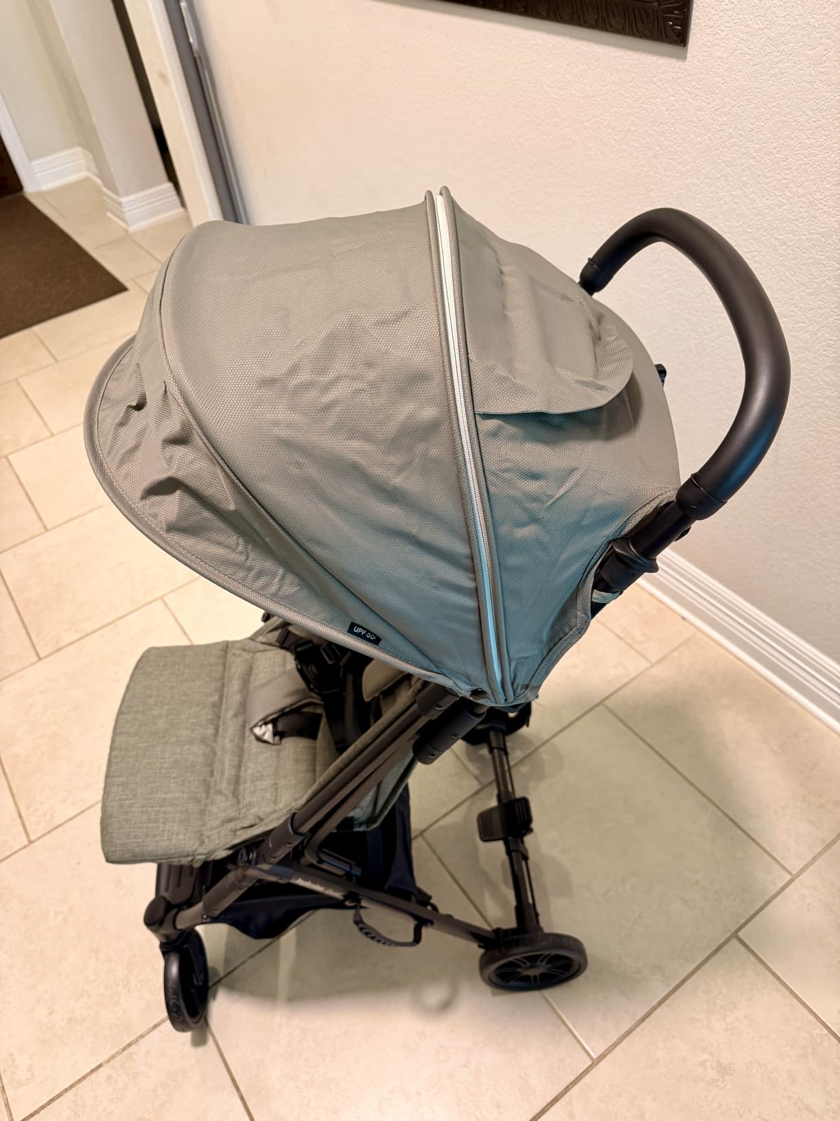 Inglesina Quid 2 Stroller - Elephant Gray - Ultra Compact Lightweight Travel Stroller, Babies and Toddlers, Airplane Overhead, Foldable, Reclining Seat, Collapsible Canopy, 3 Months - 50 lbs, BPA Free customer photo 1