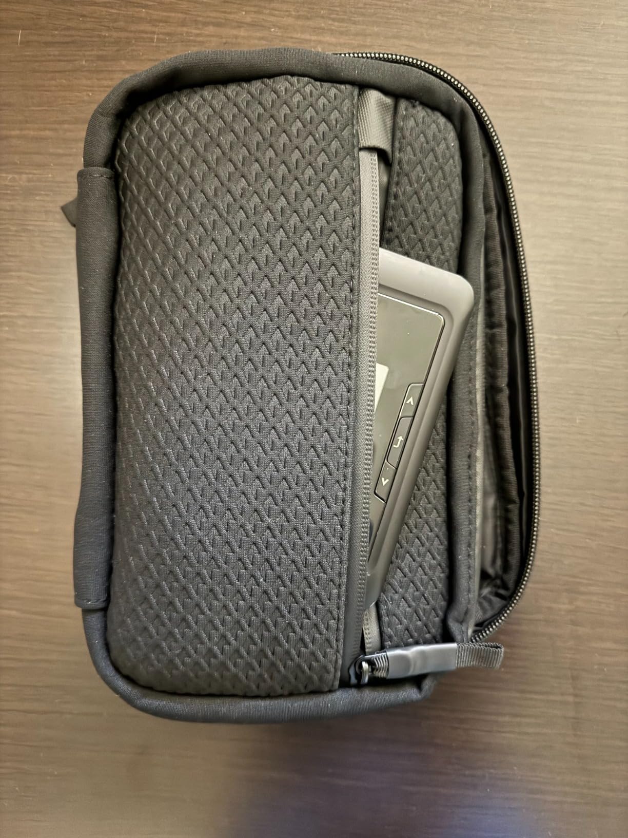 Pelican Electronic Organizer Travel Case w/Hidden AirTag Compartment - Black | Durable Tech Organizer Pouch - Portable Storage Bag w/Multiple Storage Mesh Pockets for Cables, Chargers, Power Bank & AirPods customer photo 1