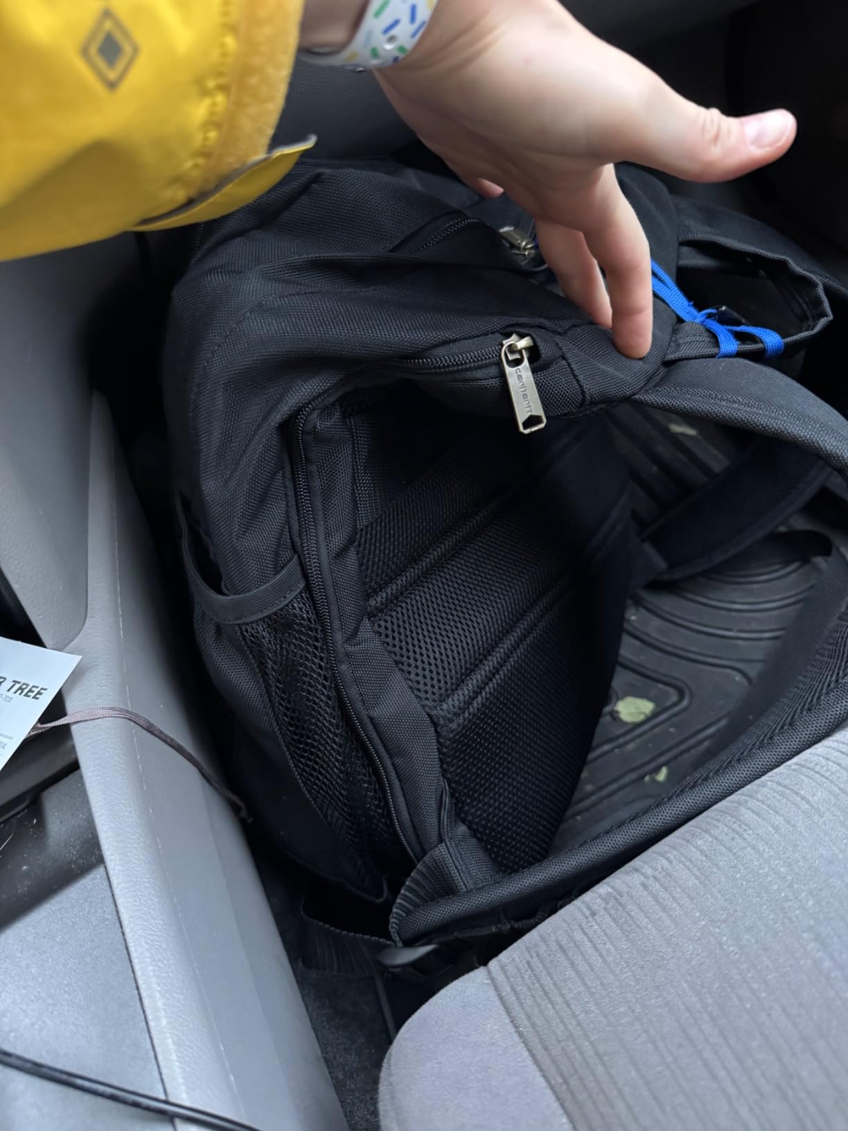 Carhartt Utility 28L Dual-Compartment Backpack Black | Durable Pack with 16 Laptop Sleeve and Duravax Abrasion Resistant Base customer photo 1