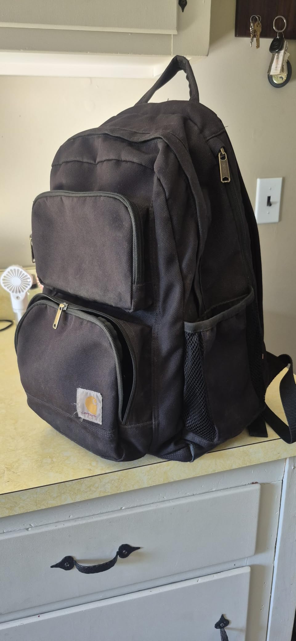 Carhartt Utility 28L Dual-Compartment Backpack Black | Durable Pack with 16 Laptop Sleeve and Duravax Abrasion Resistant Base customer photo 2