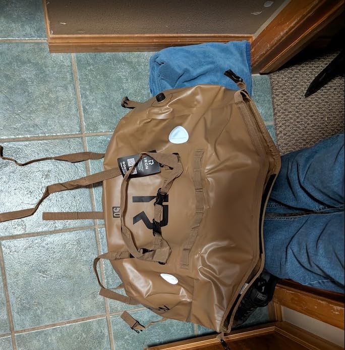 IRON JIA'S Motorcycle Dry Bag, Waterproof Duffel Bag with Roll-Top Closure customer photo 1